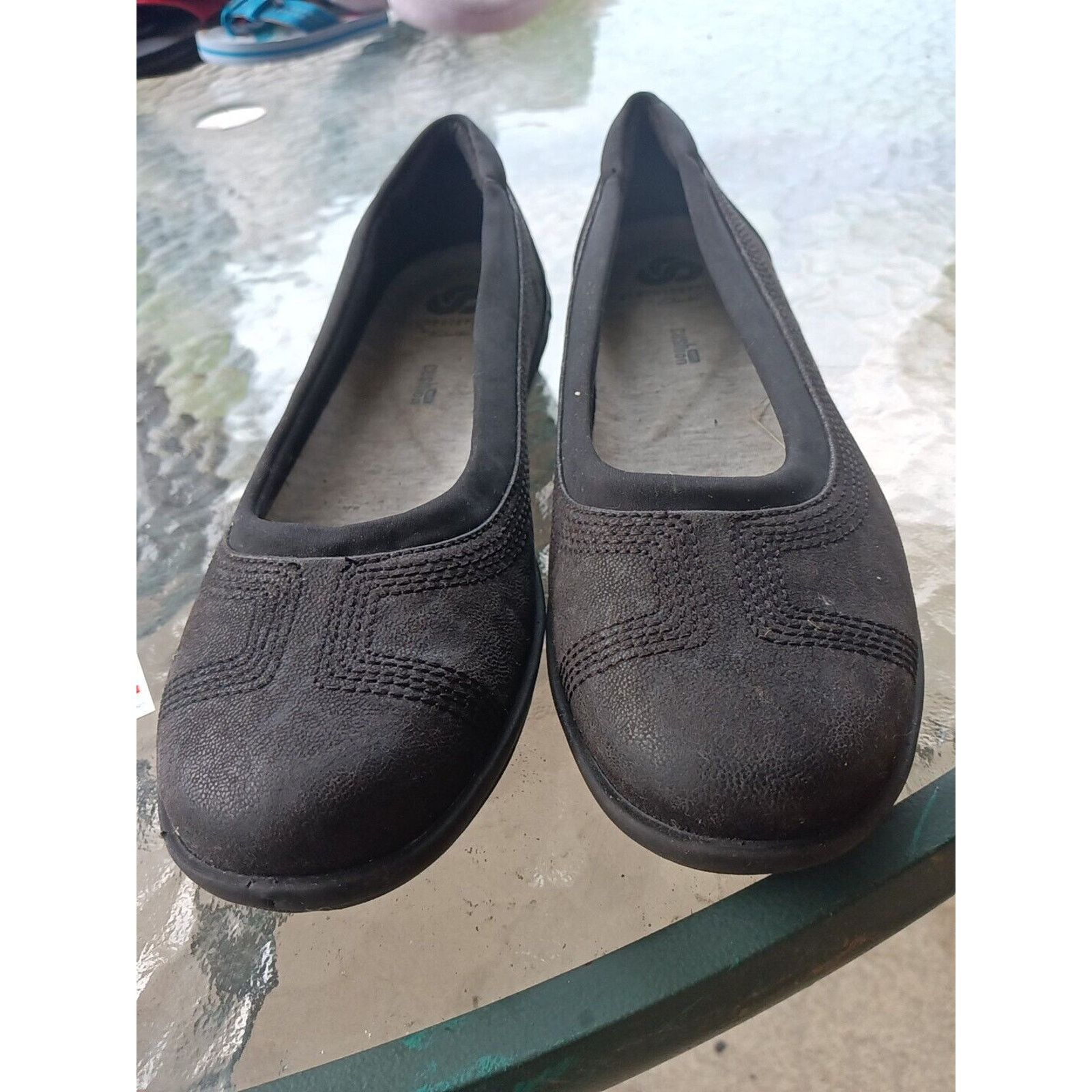 Clarks Cloudsteppers by Clarks Shoes Womens 5.5 Black Slip On Size US 5.5 / IT 35.5 - 1 Thumbnail