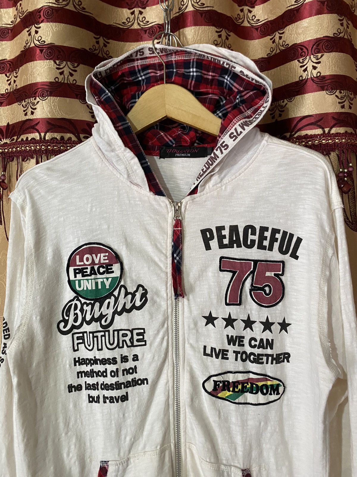 Hysteric Glamour × If Six Was Nine × Japanese Brand Japanes Thruxton Double Hoodie Y2K style Size US L / EU 52-54 / 3 - 4 Thumbnail