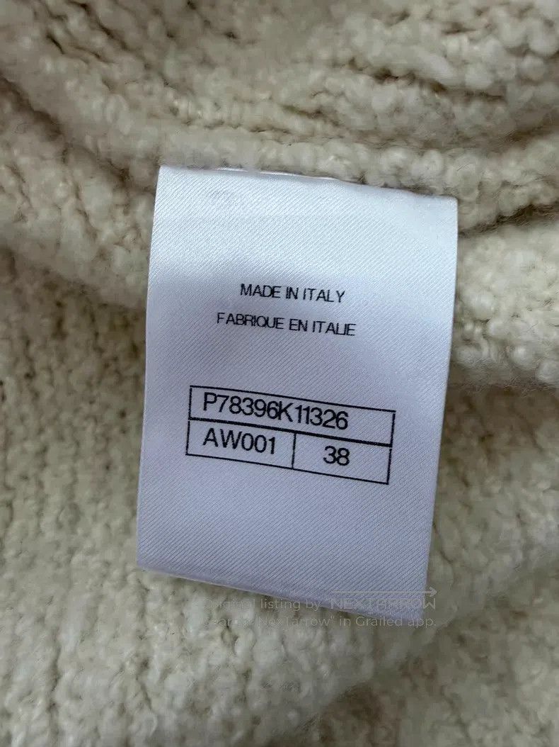 Chanel Chanel White lotus leaf sleeve cashmere cardigan jacket Size XS / US 0-2 / IT 36-38 - 5 Thumbnail