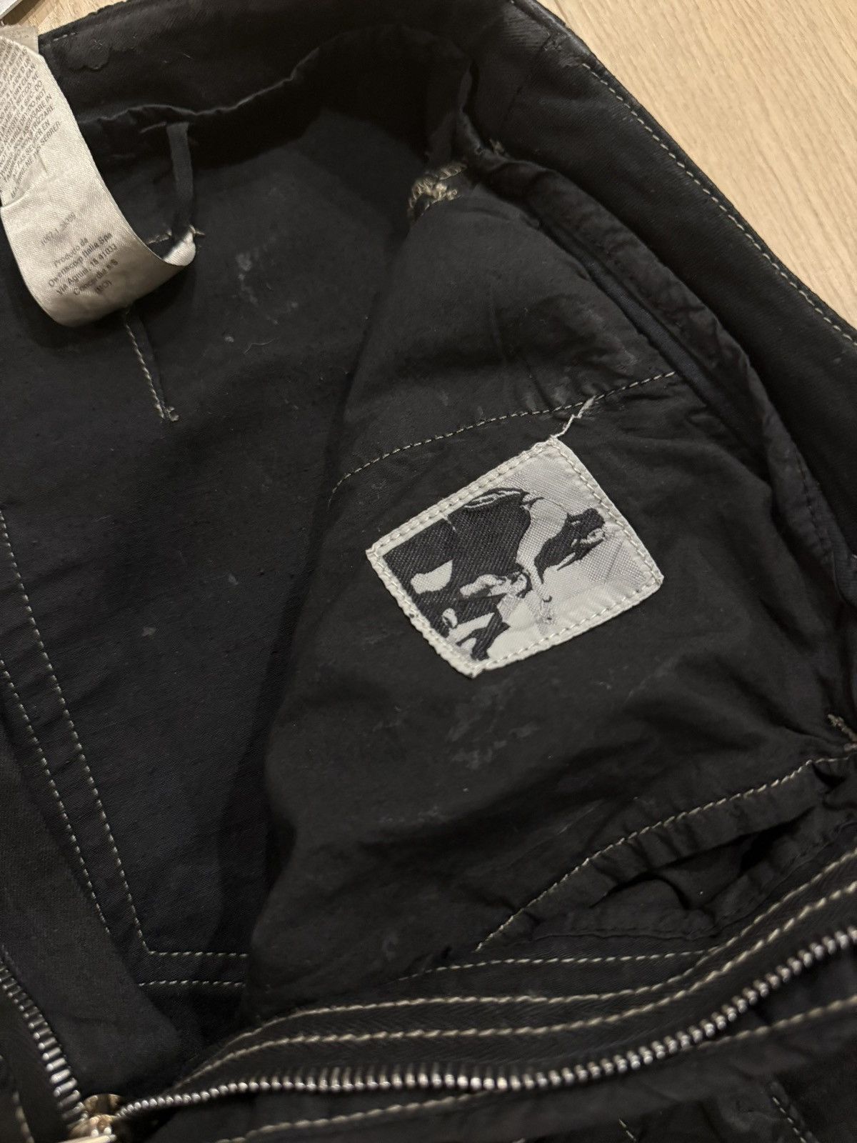 Rick Owens Rick Owens Double Layer Aircuts Size US 31 - 7 Thumbnail