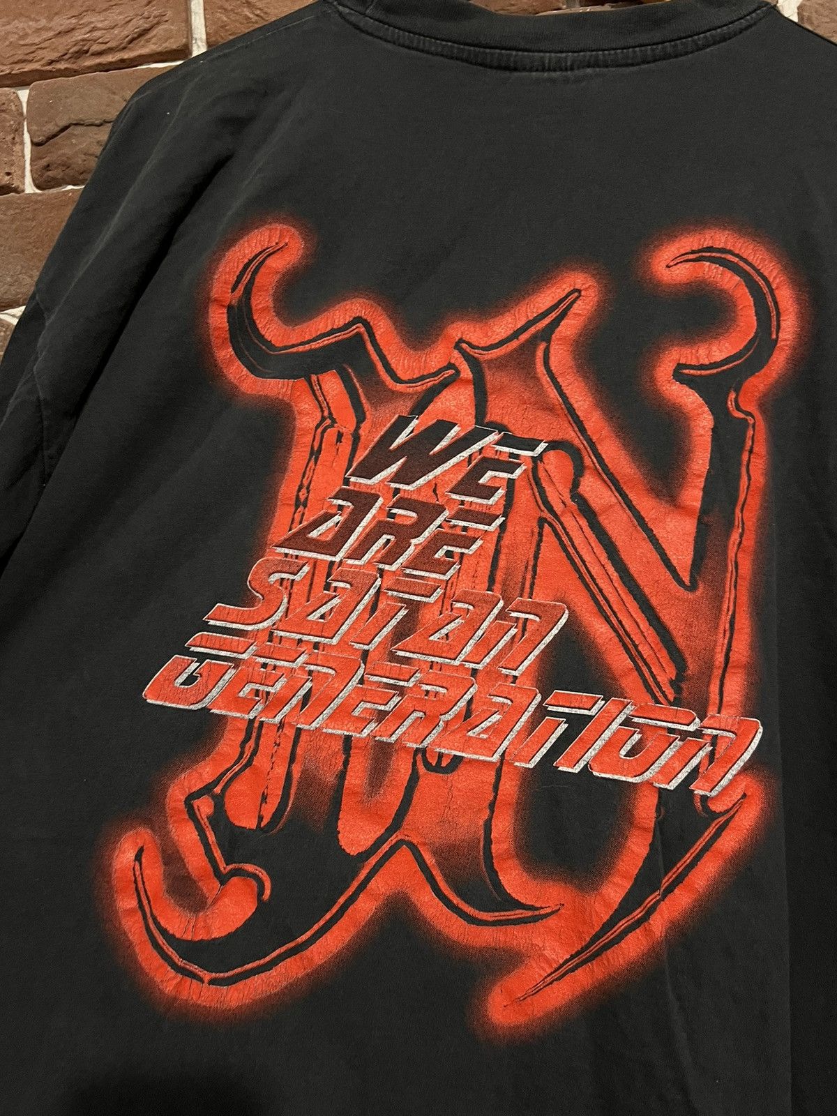 Band Tees 90s Impaled Nazarene Satan Generation Vintage Metal Band Tee Size US XL / EU 56 / 4 - 4 Thumbnail