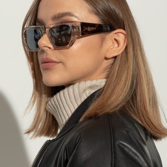 Saint Laurent Paris 🕶️ New Saint Laurent SL740 004 Sunglasses - Black/Havana Size ONE SIZE - 4 Thumbnail
