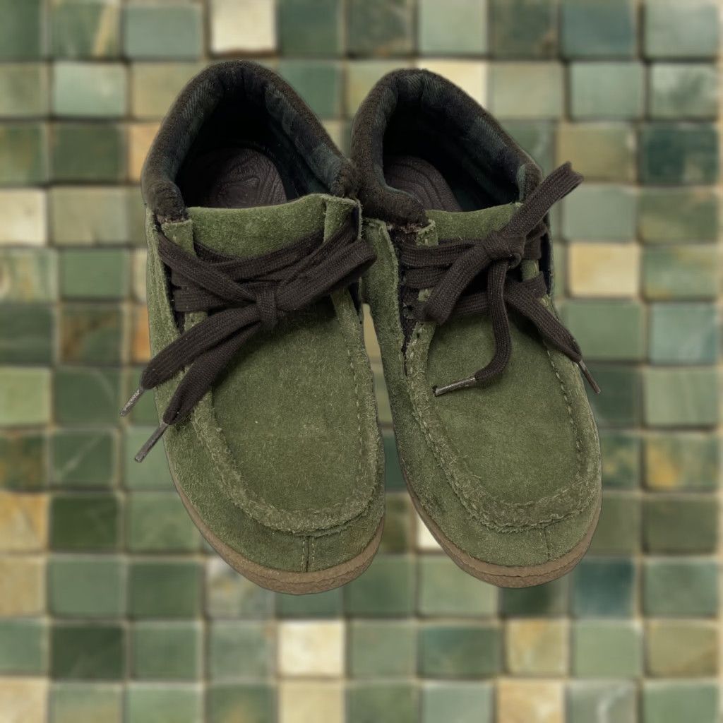 Vintage Ocean Minded Dune Rider Green Suede Lace Up Chukka Sneakers Size 6 EU 38 Unisex Adults Casual Shoes Size US 6 / EU 39 - 1 Thumbnail