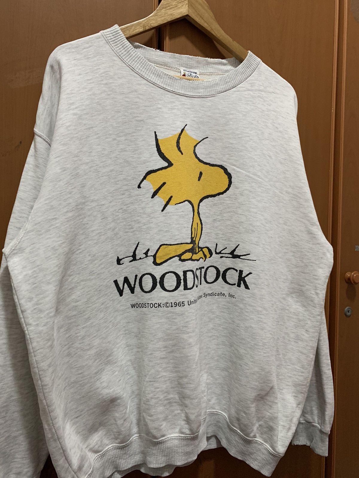 Peanuts Vintage Peanuts Woodstock Distressed Sweatshirt Size US L / EU 52-54 / 3 - 3 Thumbnail