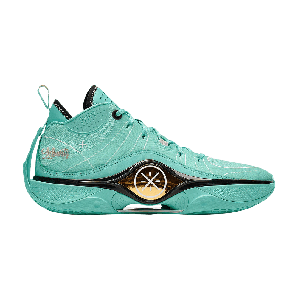 image of Li Ning Wade Shadow 5 Liberty Shoes in Green, Men's (Size 10)