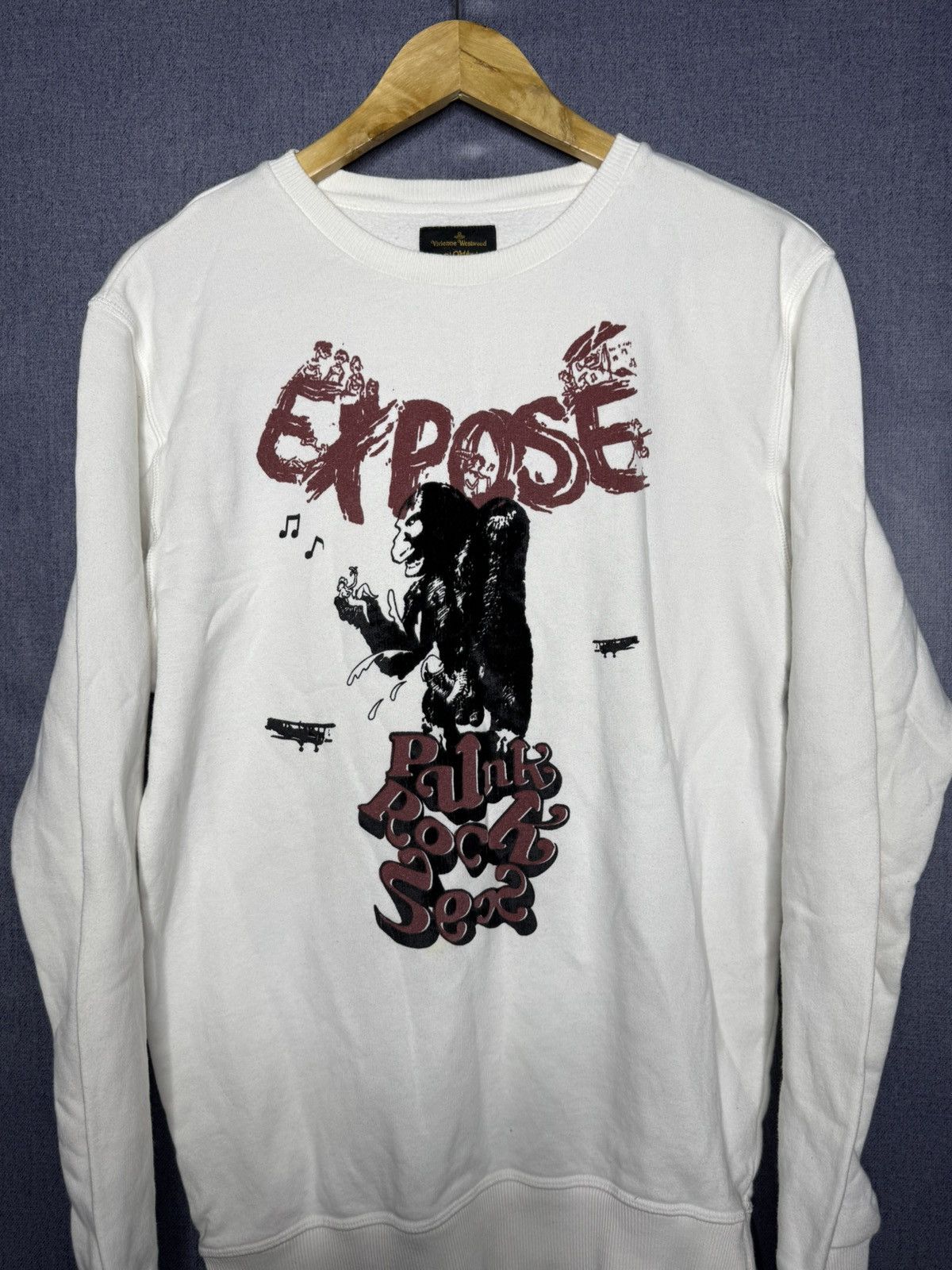 Vivienne Westwood Vivienne Westwood Anglomania Sweatshirt Expose Punk Rock Sex Size US M / EU 48-50 / 2 - 5 Thumbnail