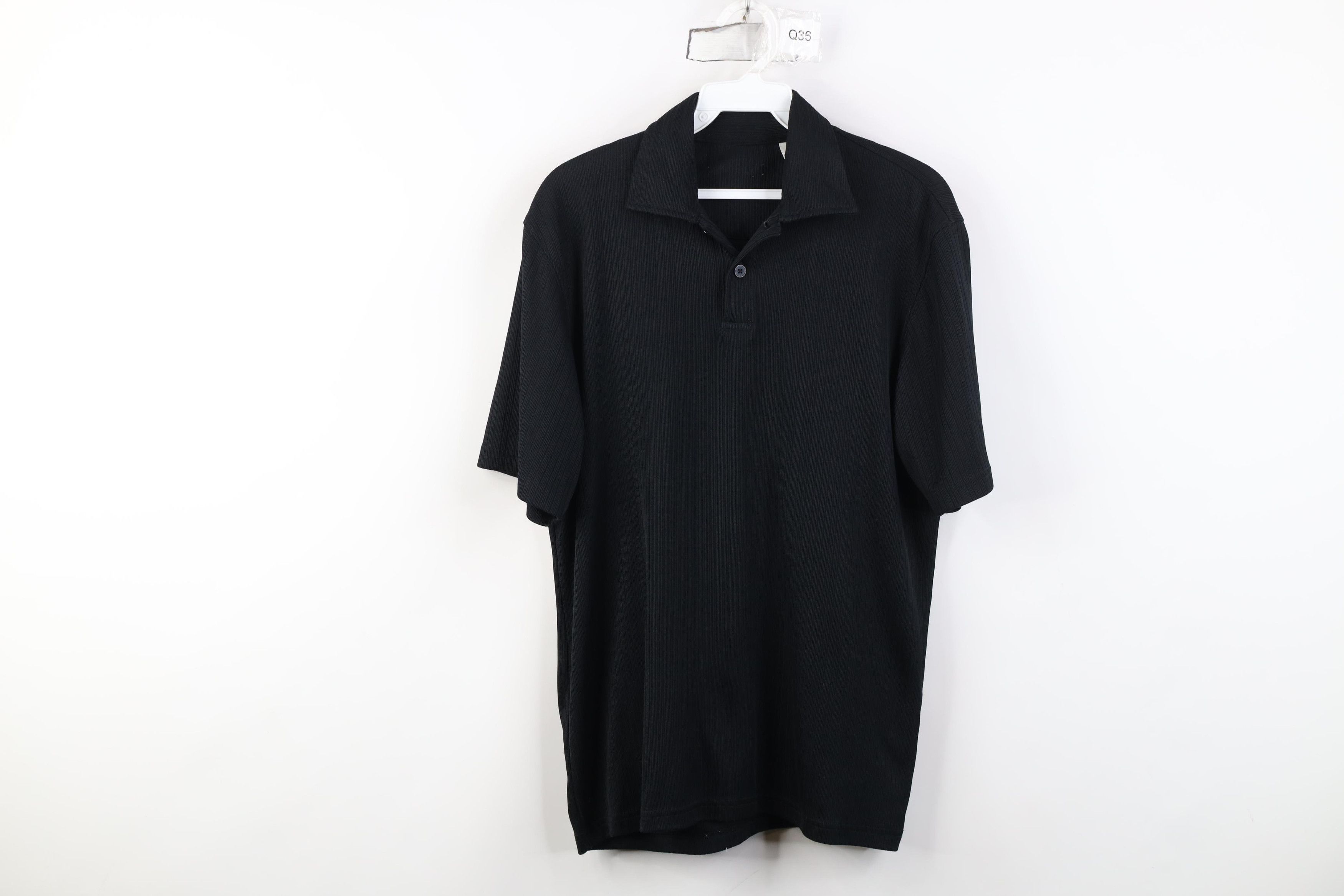 Vintage Vintage 90s Y2K Streetwear Collared Golf Polo Shirt Black Size US S / EU 44-46 / 1 - 1 Thumbnail