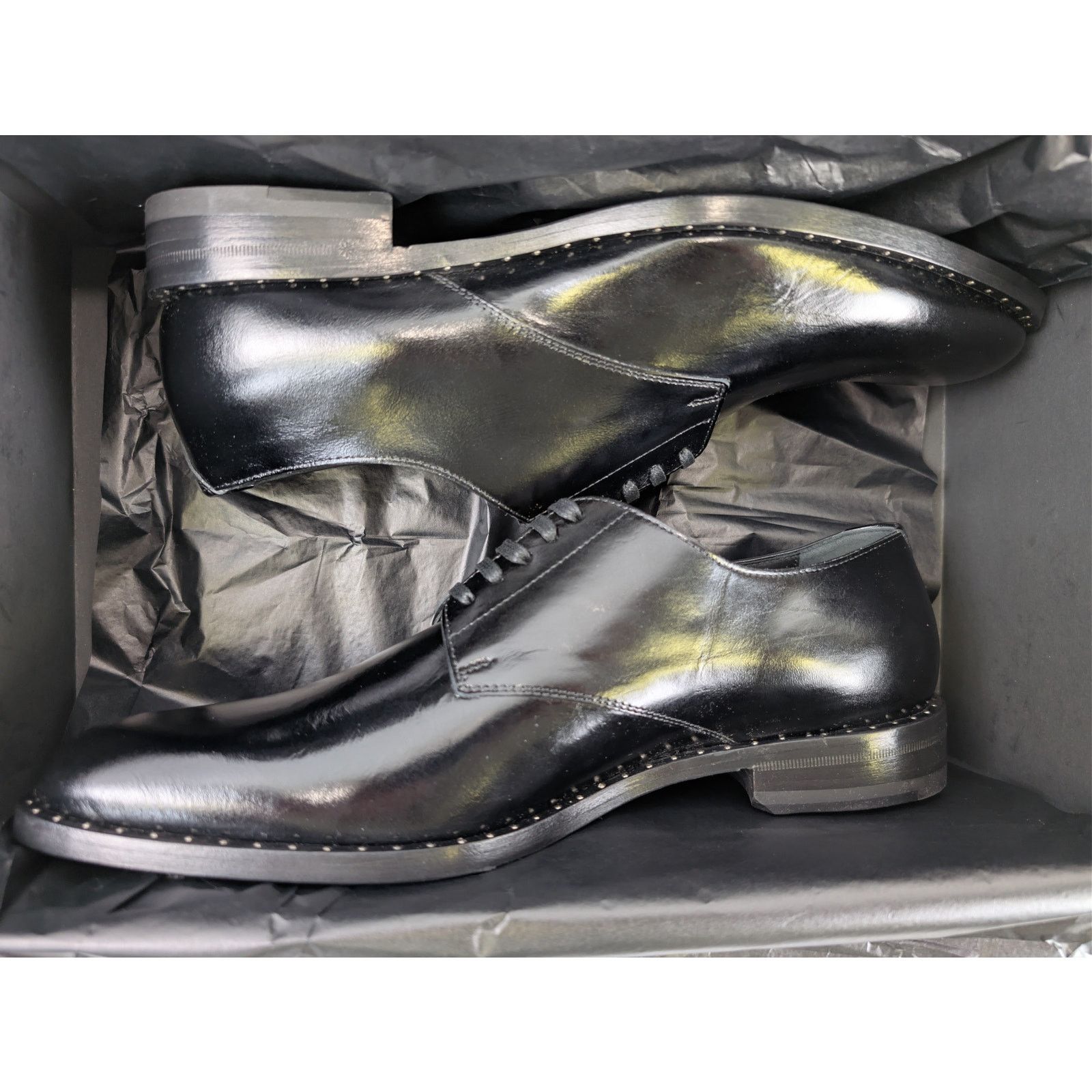 Saint Laurent Paris o1rshd1 Moroder Shoe Boots in Black Size US 9.5 / EU 42-43 - 19 Thumbnail