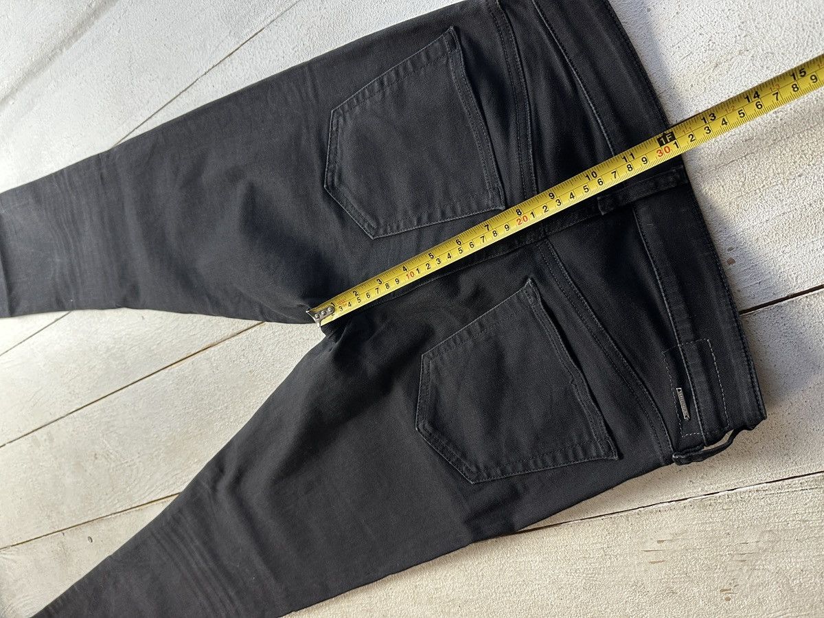 Diesel 🚨 DIESEL AVANT GARDE GOTHIC WOMEN JEANS LOGO IFSIXWASNINE Size 26" / US 2 / IT 38 - 17 Thumbnail