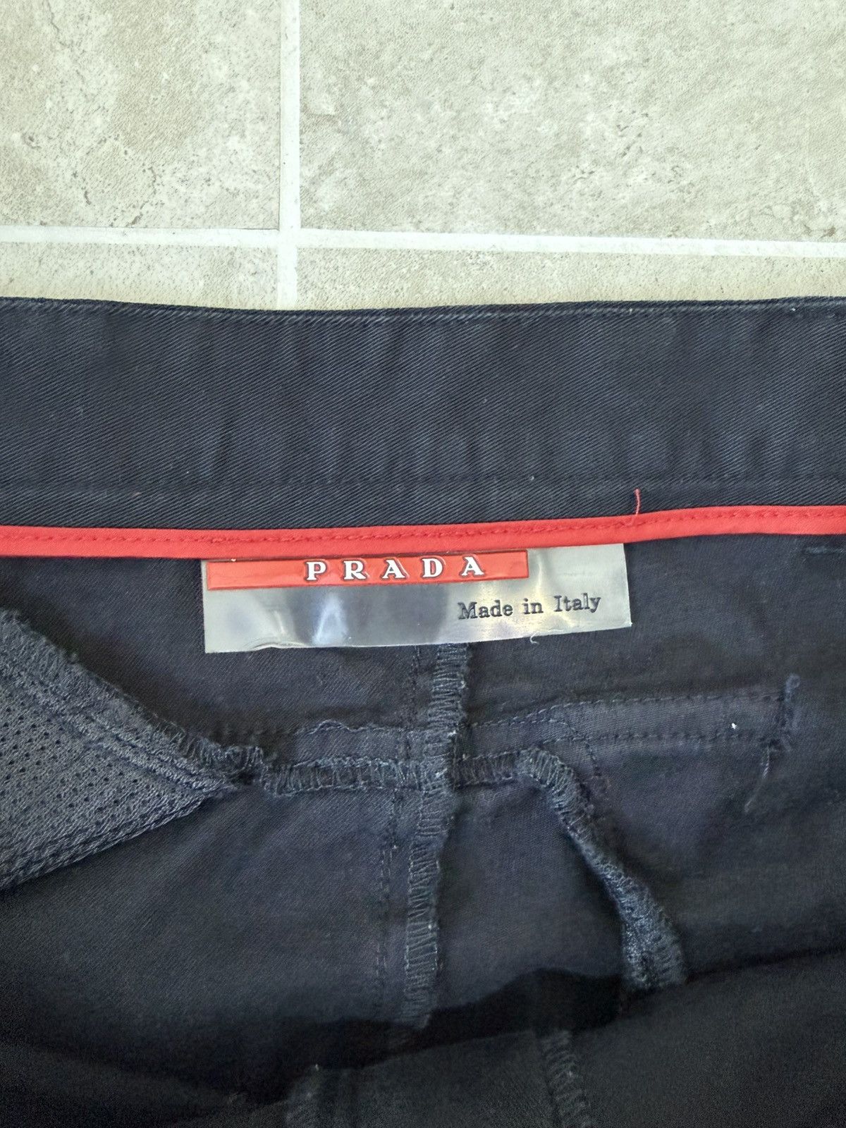 Prada 🔥Vintage Prada Luna Rossa Dark Blue Pants Size US 36 / EU 52 - 6 Thumbnail