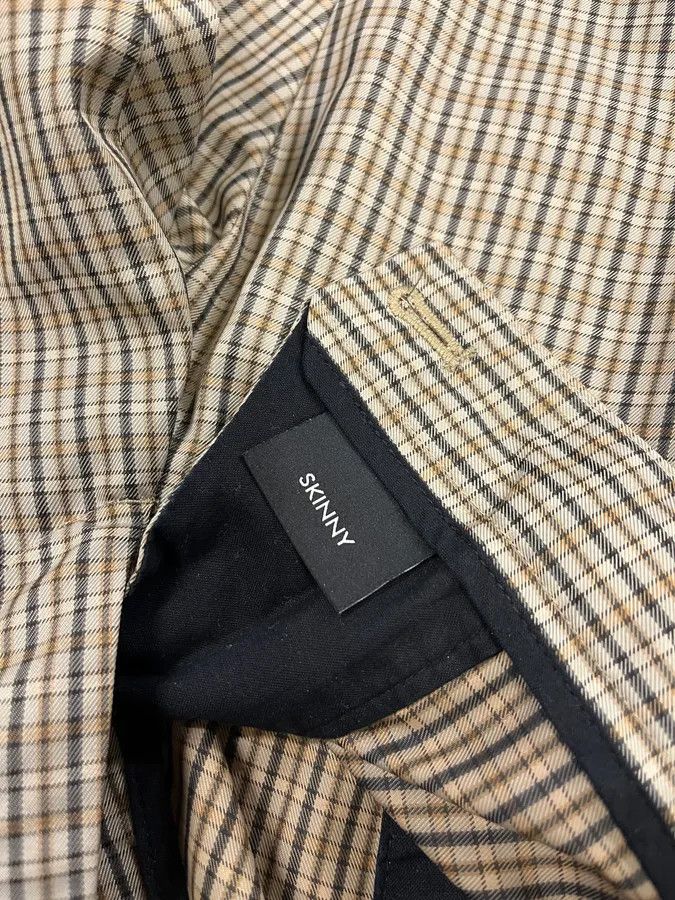 Gucci 2000s Gucci Beige Classy Checkered Tailored Pants Size US 31 - 13 Thumbnail