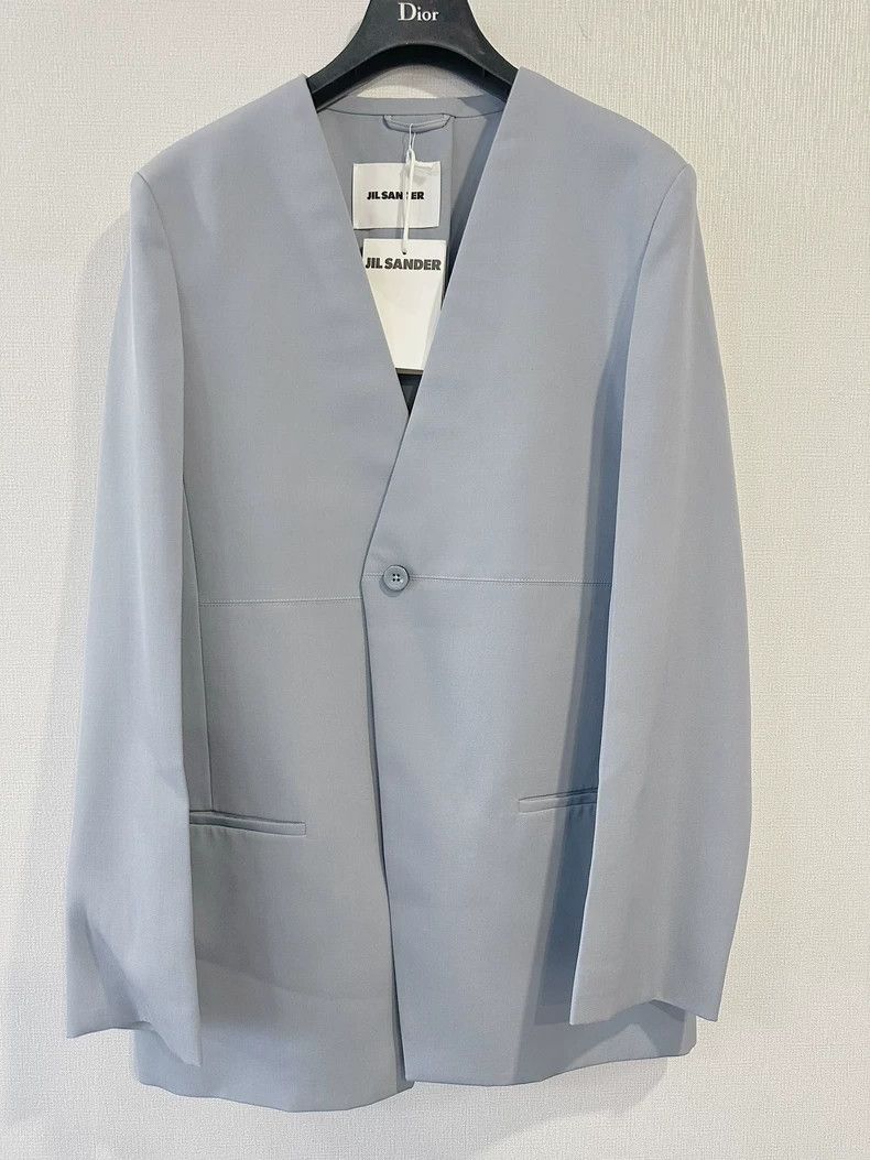 Jil Sander Jil Sander Haze blue wool suit Size XXS / US 00 / IT 34 - 6 Thumbnail
