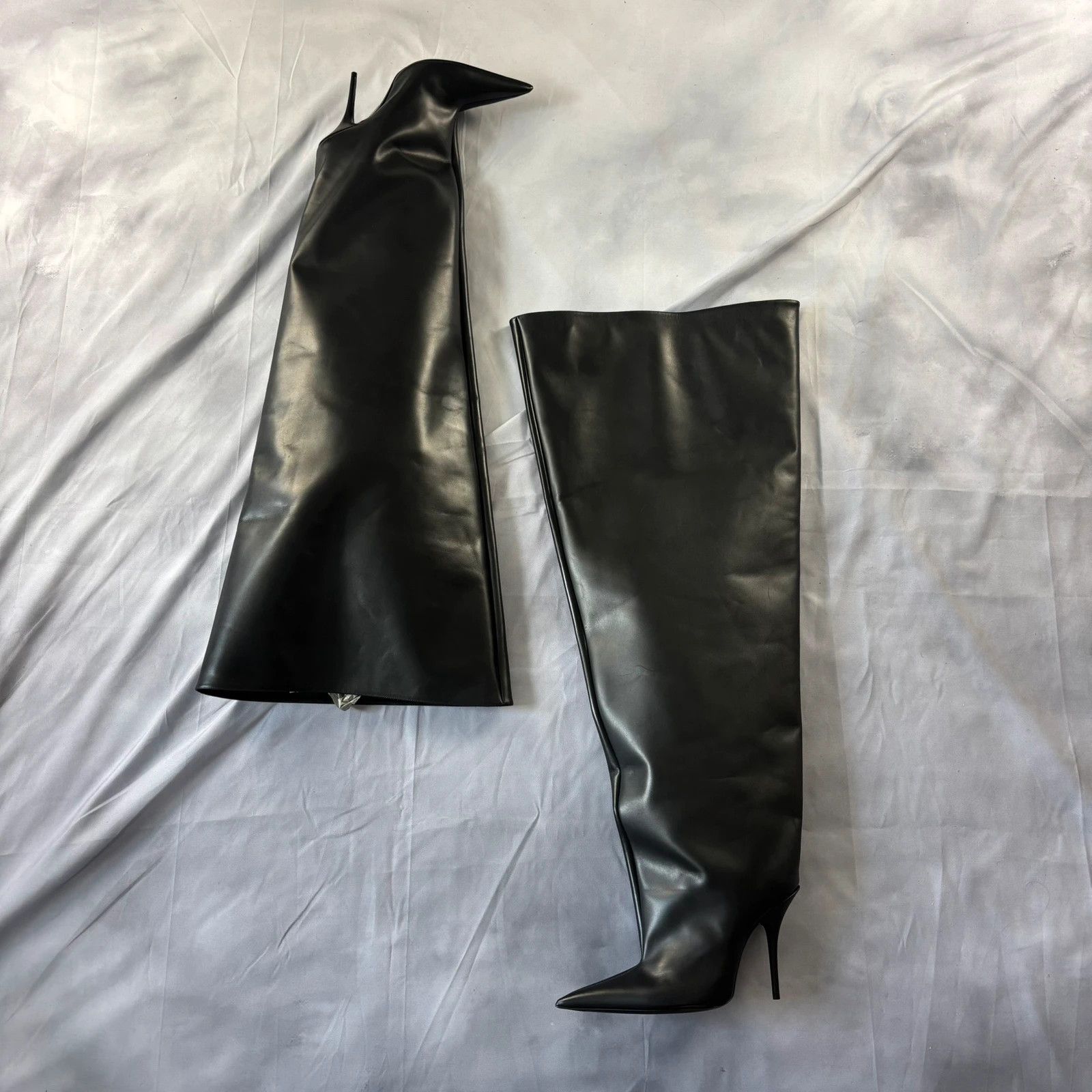 Balenciaga Balenciaga high waders 110m calfskin RRP 3200$ Size US 10 / IT 40 - 1 Thumbnail