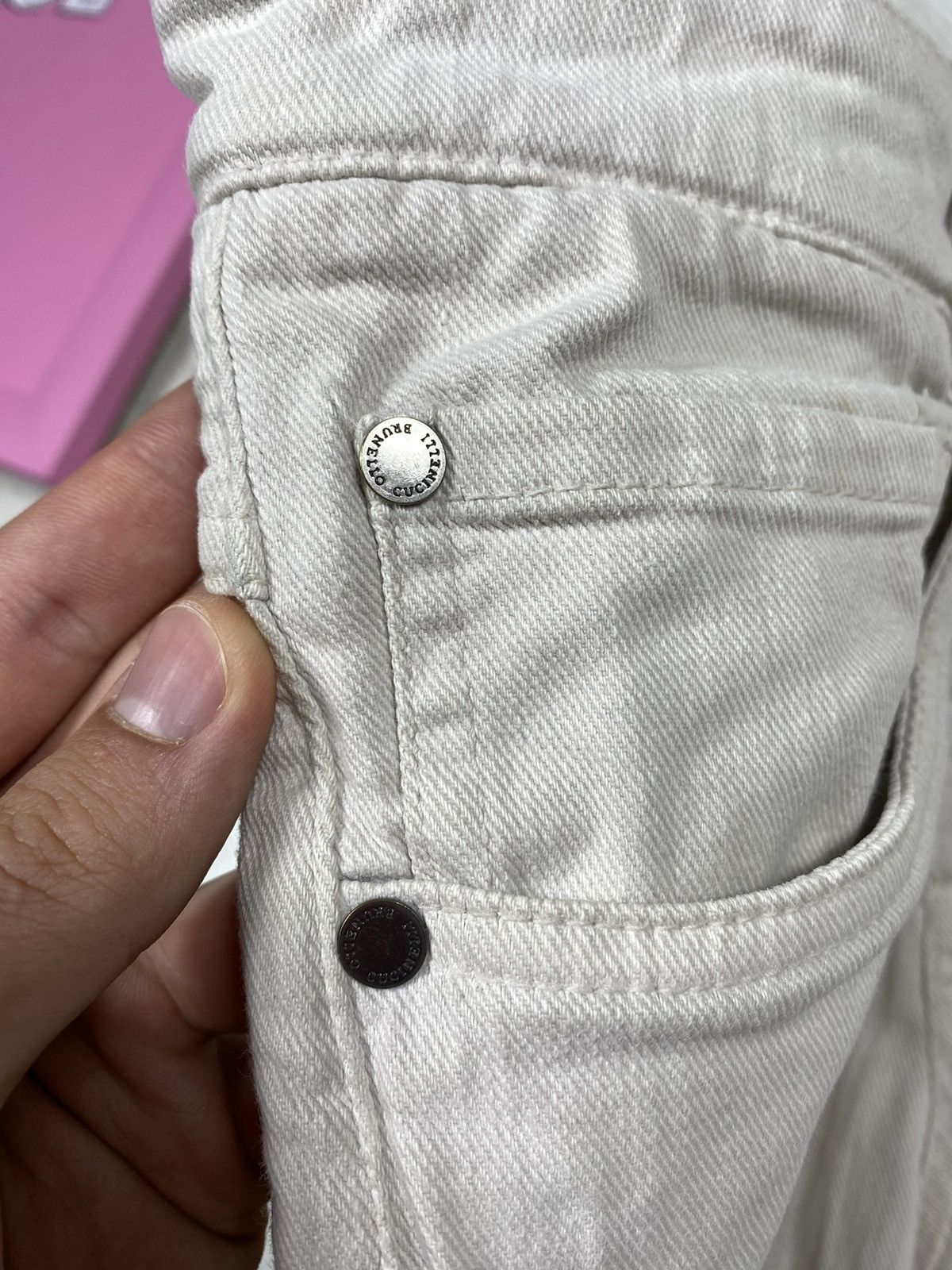 Brunello Cucinelli Brunello Cucinelli Boyfriend Low Slung Pants Size 26" / US 2 / IT 38 - 7 Thumbnail