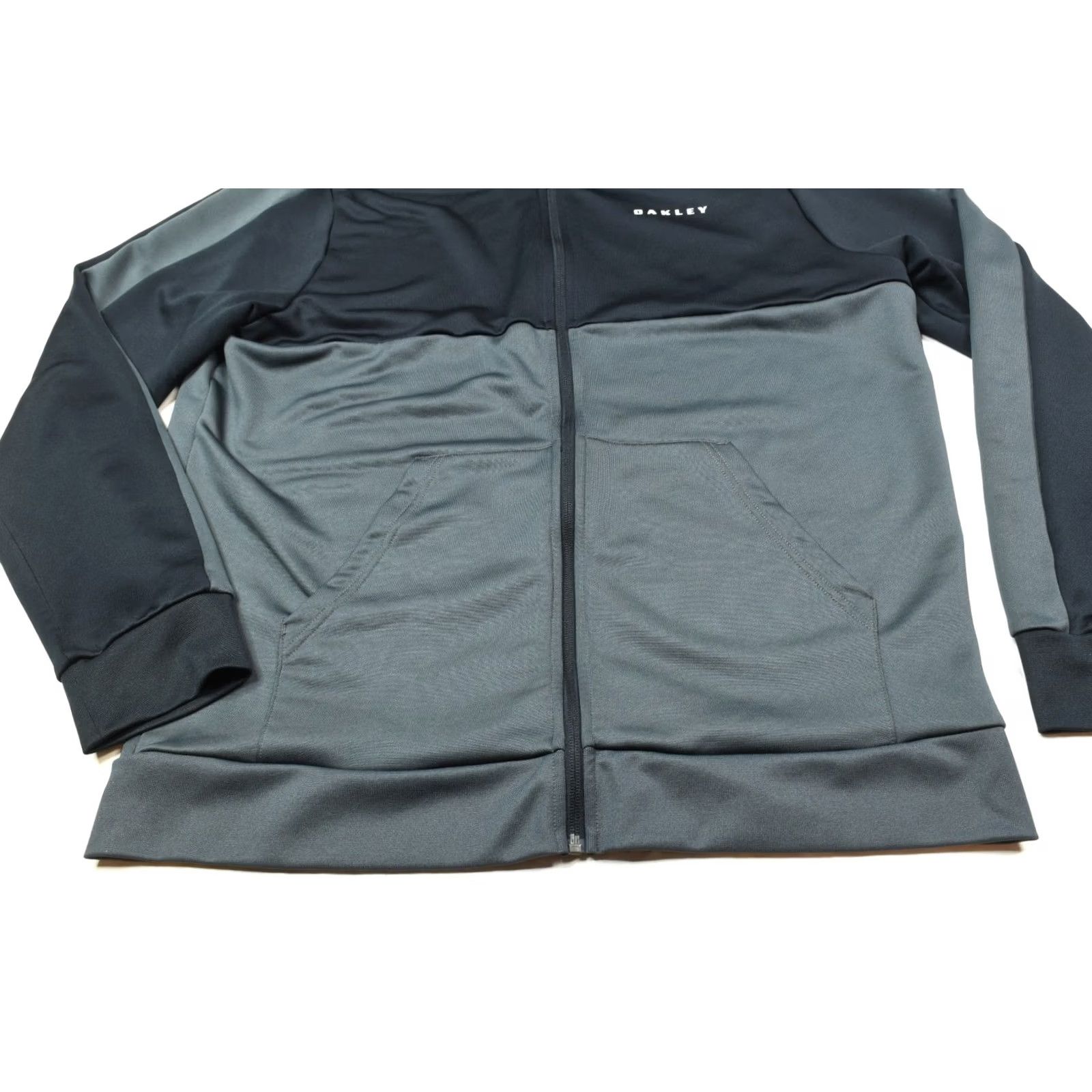 Oakley Oakley Track Jacket Mens XL Black Long Sleeve Full-Zip Regular Fit Size US XL / EU 56 / 4 - 4 Thumbnail