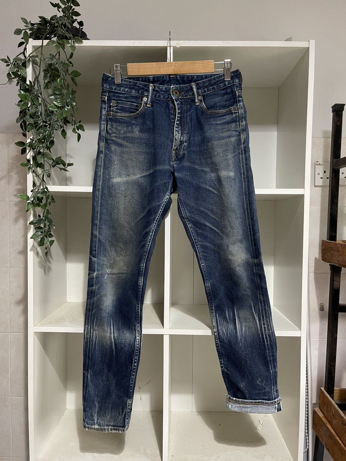 Japan Blue Japan Blue Jeans selvedge Skinny distressed denim Size US 28 / EU 44 - 1 Thumbnail