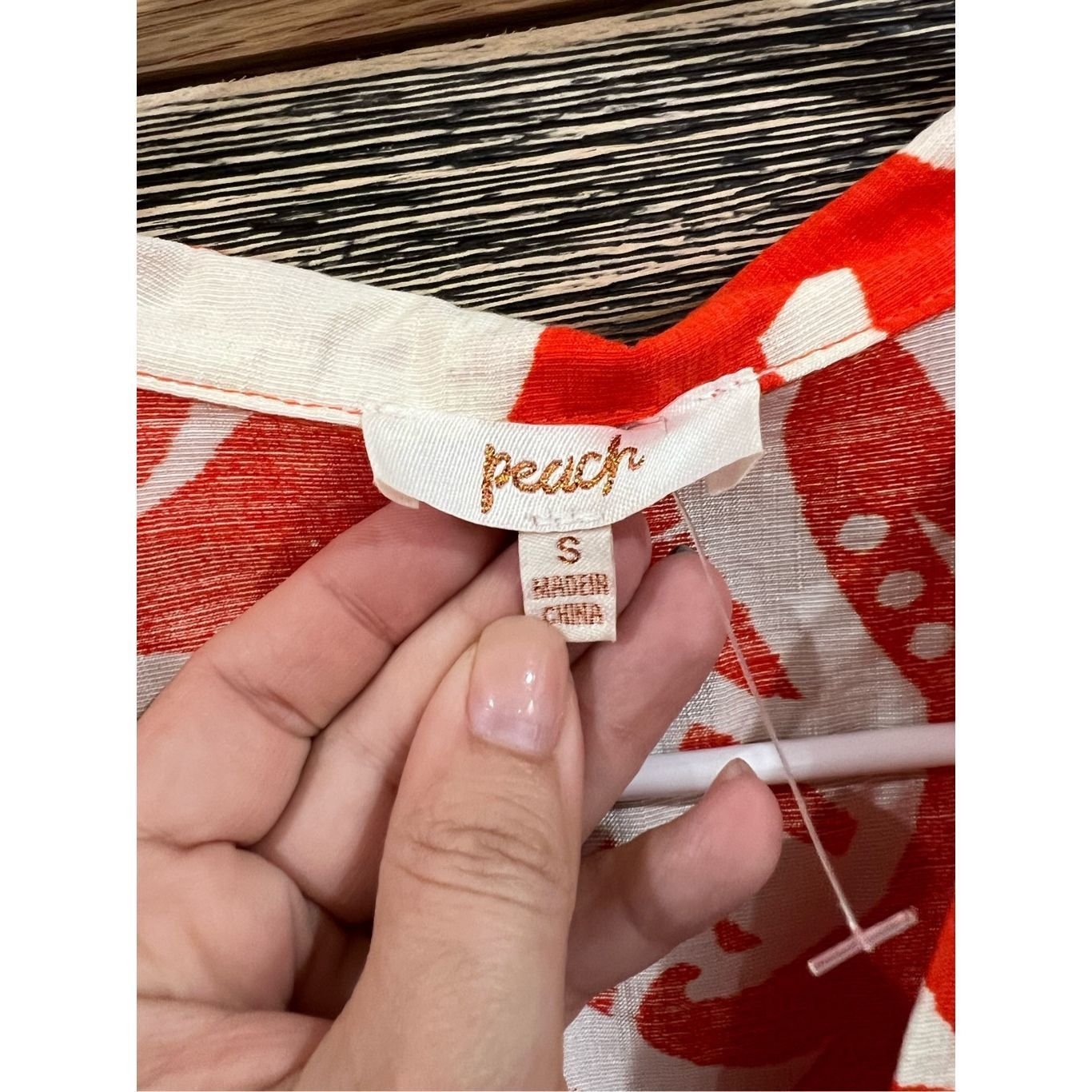 Other Two piece NWT set button front top pants orange white sz S Size S / US 4 / IT 40 - 2 Thumbnail
