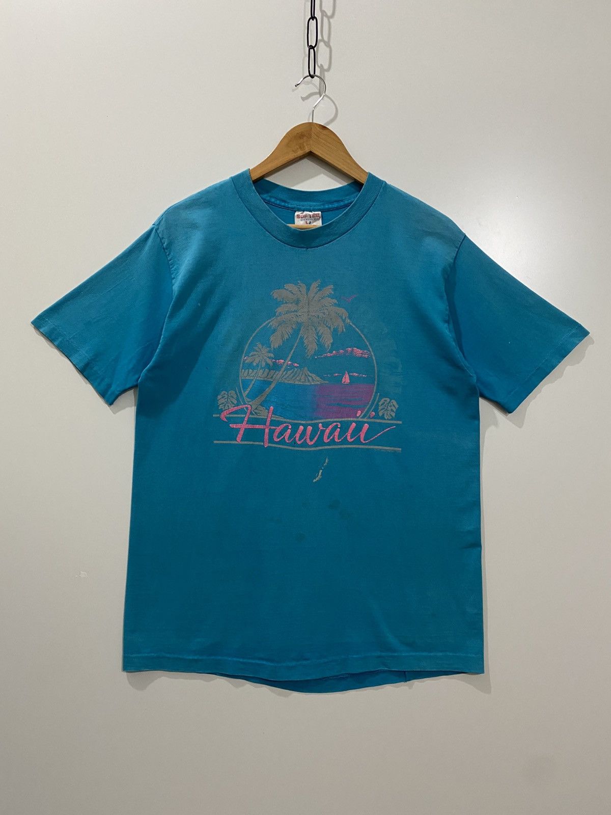 Vintage VINTAGE T-SHIRT HAWAI Size US L / EU 52-54 / 3 - 2 Thumbnail