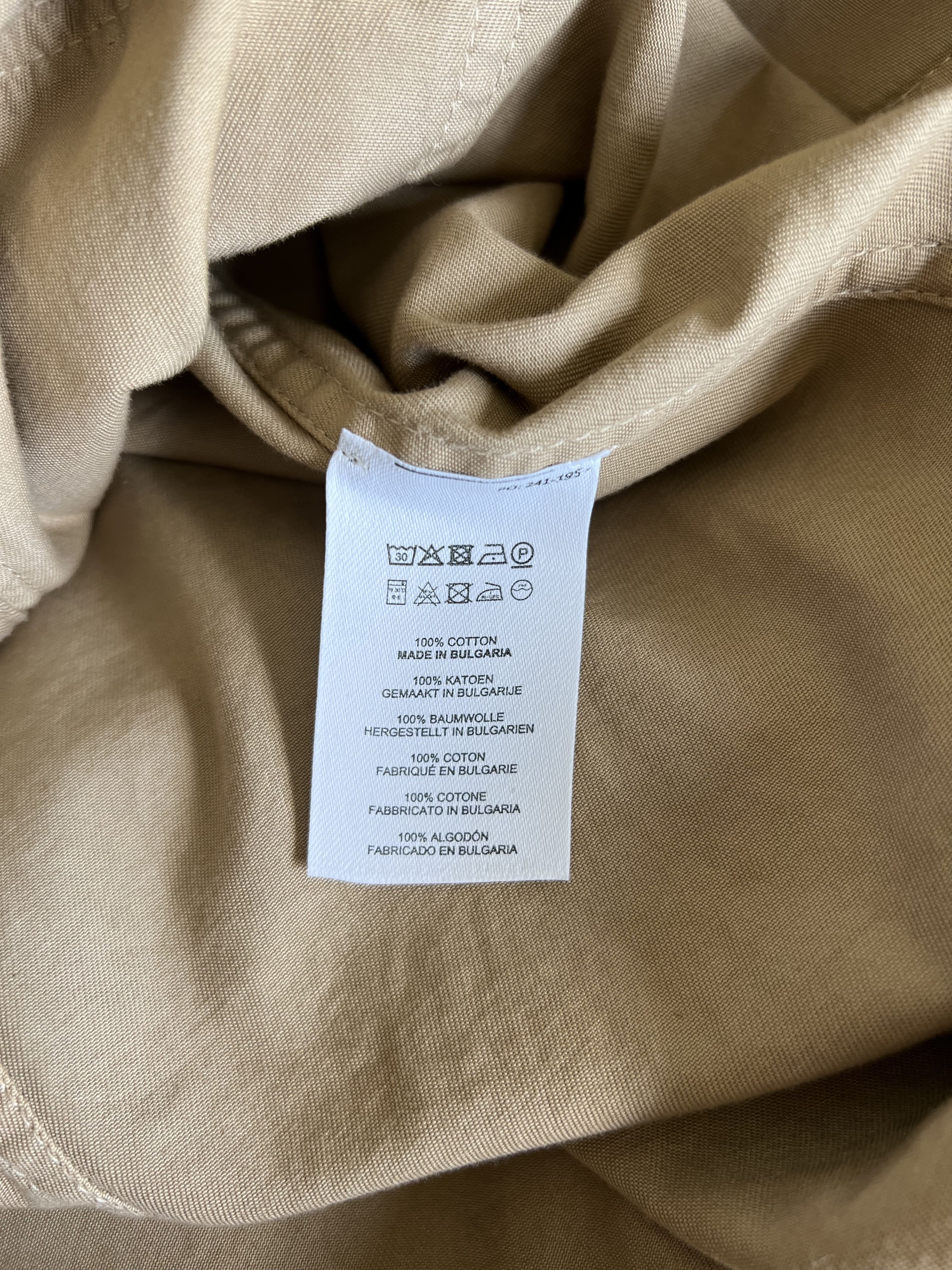 Dries Van Noten Dries Van Noten Bramptons Twill Jacket in Beige Size US M / EU 48-50 / 2 - 9 Thumbnail