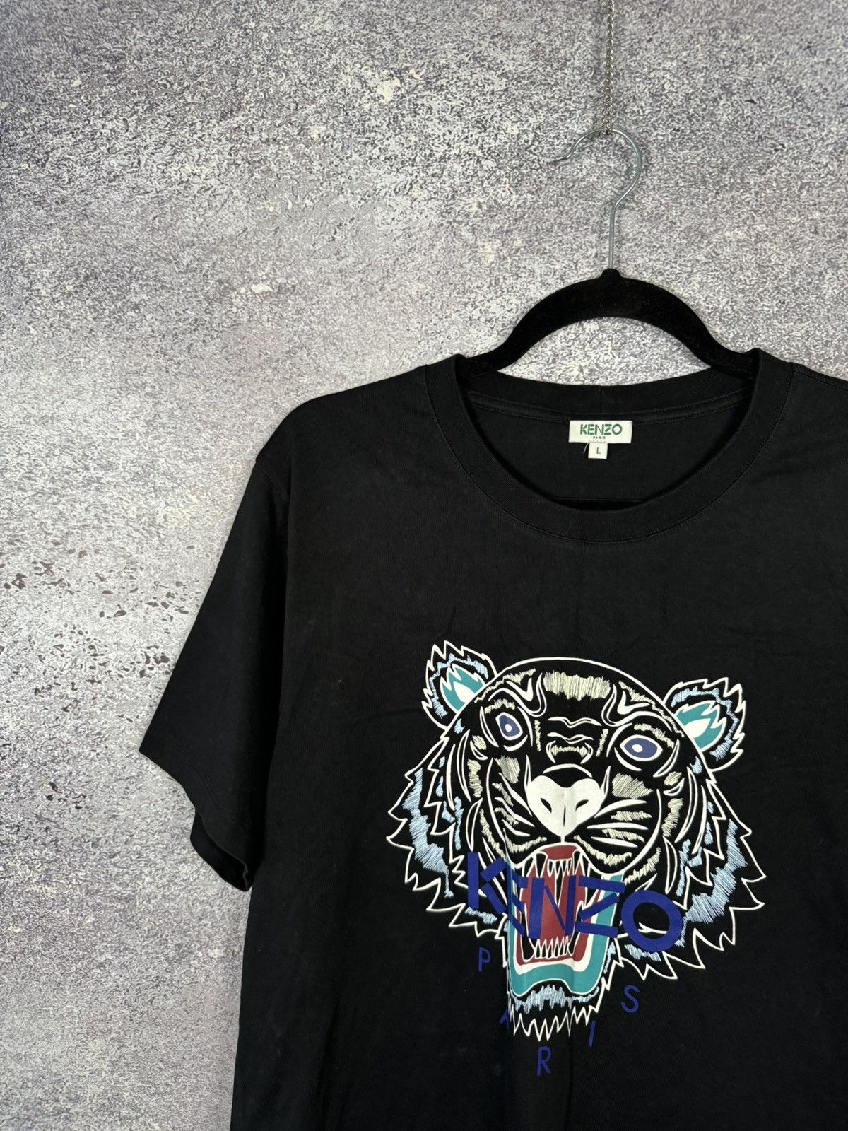 Kenzo KENZO Paris Classic Tiger Icon Crewneck T-Shirt Top Size US L / EU 52-54 / 3 - 3 Thumbnail