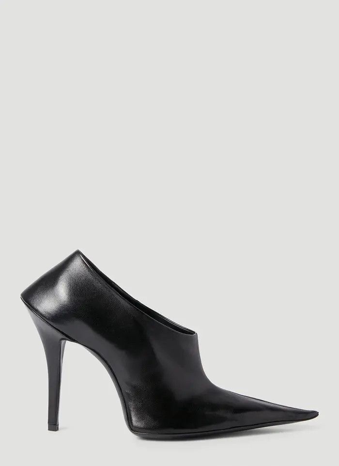 Balenciaga o1bcso1str0226 Witch 110 Pump High Heels In Black Size US 5 / IT 35 - 1 Thumbnail