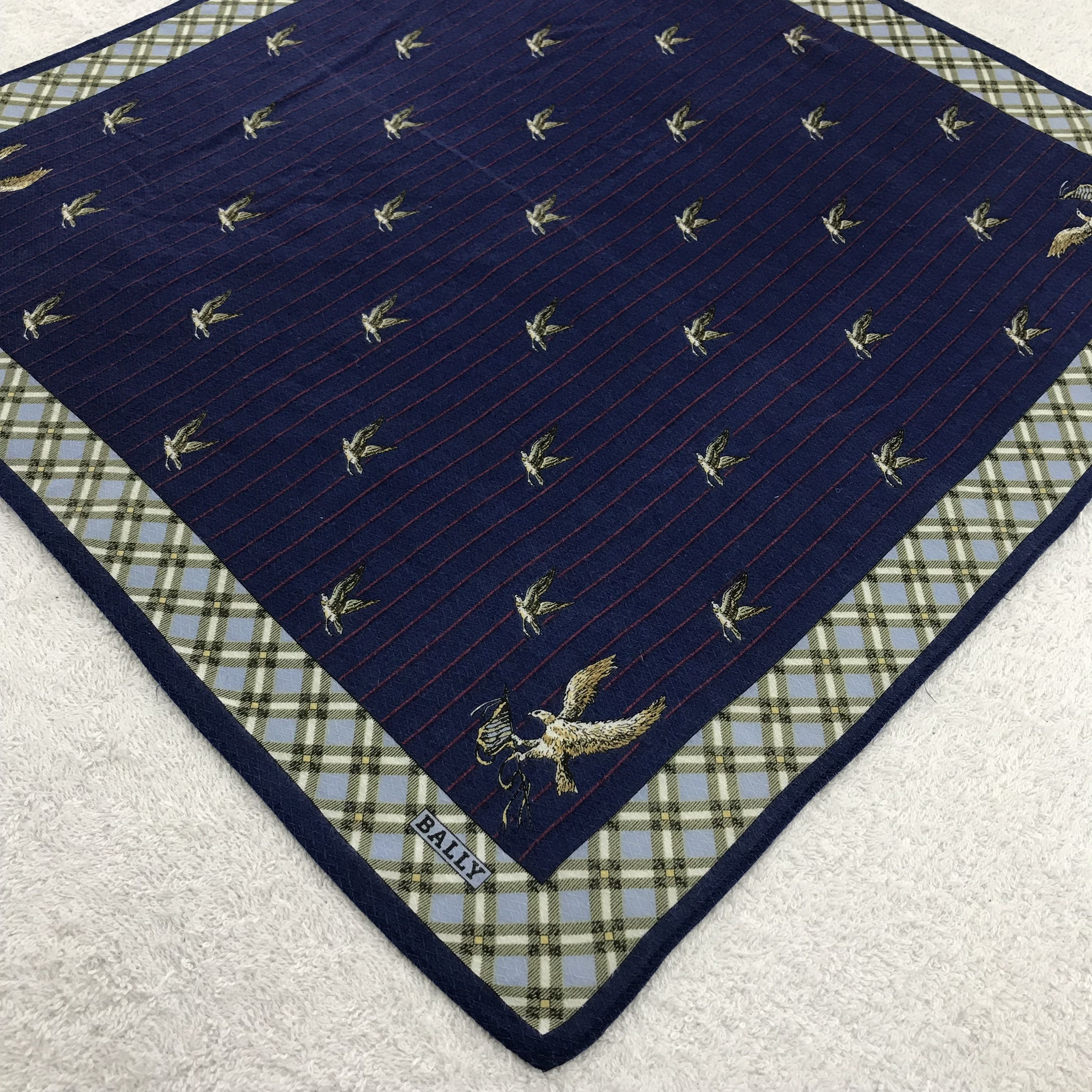 Bally × Vintage Bally Neckerchief / Bandana / Handkerchief Size ONE SIZE - 4 Thumbnail