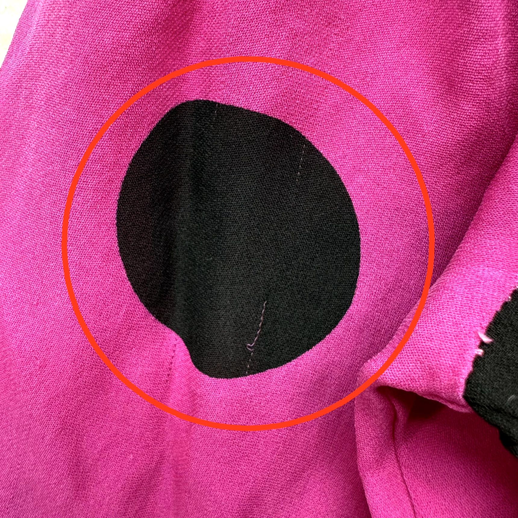 Anna Sui VINTAGE 90s Y2K Anna Sui Top Blouse Shirt Silk Pink Black Polka Dot Small Neck Tie Womens Size S / US 4 / IT 40 - 4 Thumbnail