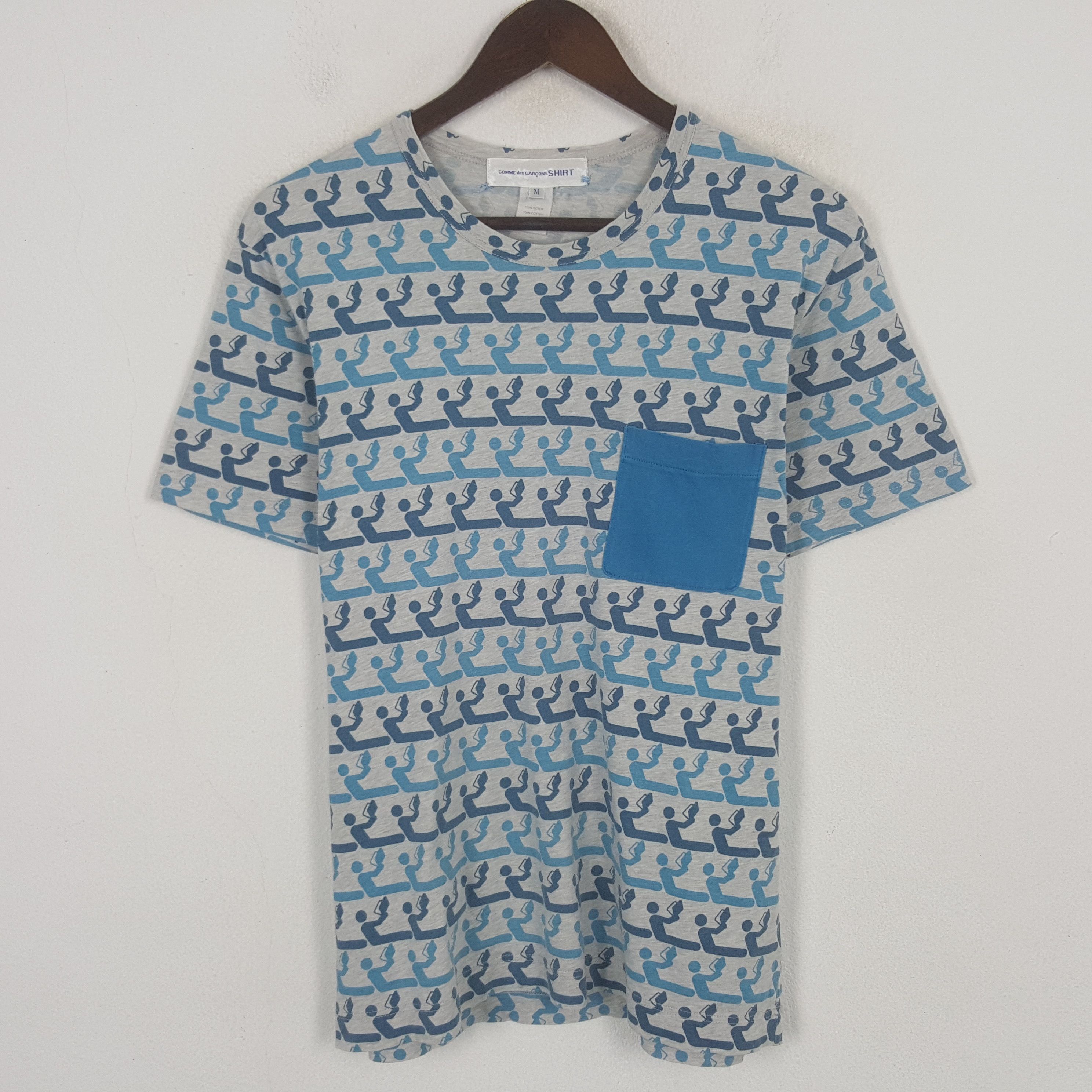 Comme des Garcons Vintage Comme des Garcons SHIRT Tshirt Size US M / EU 48-50 / 2 - 1 Thumbnail