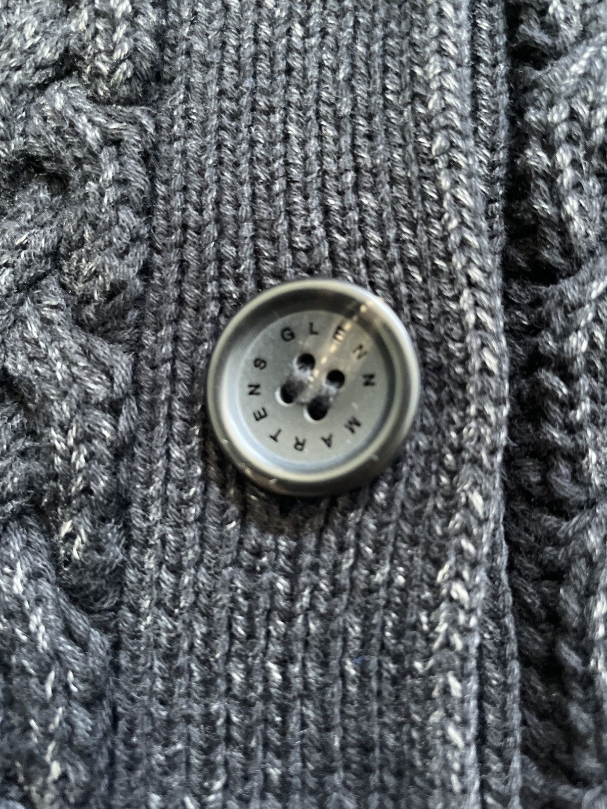 H&M × Maison Margiela H&m x Glenn Martens Cable Knit Cardigan (L) Brand new Size L / US 10 / IT 46 - 2 Thumbnail