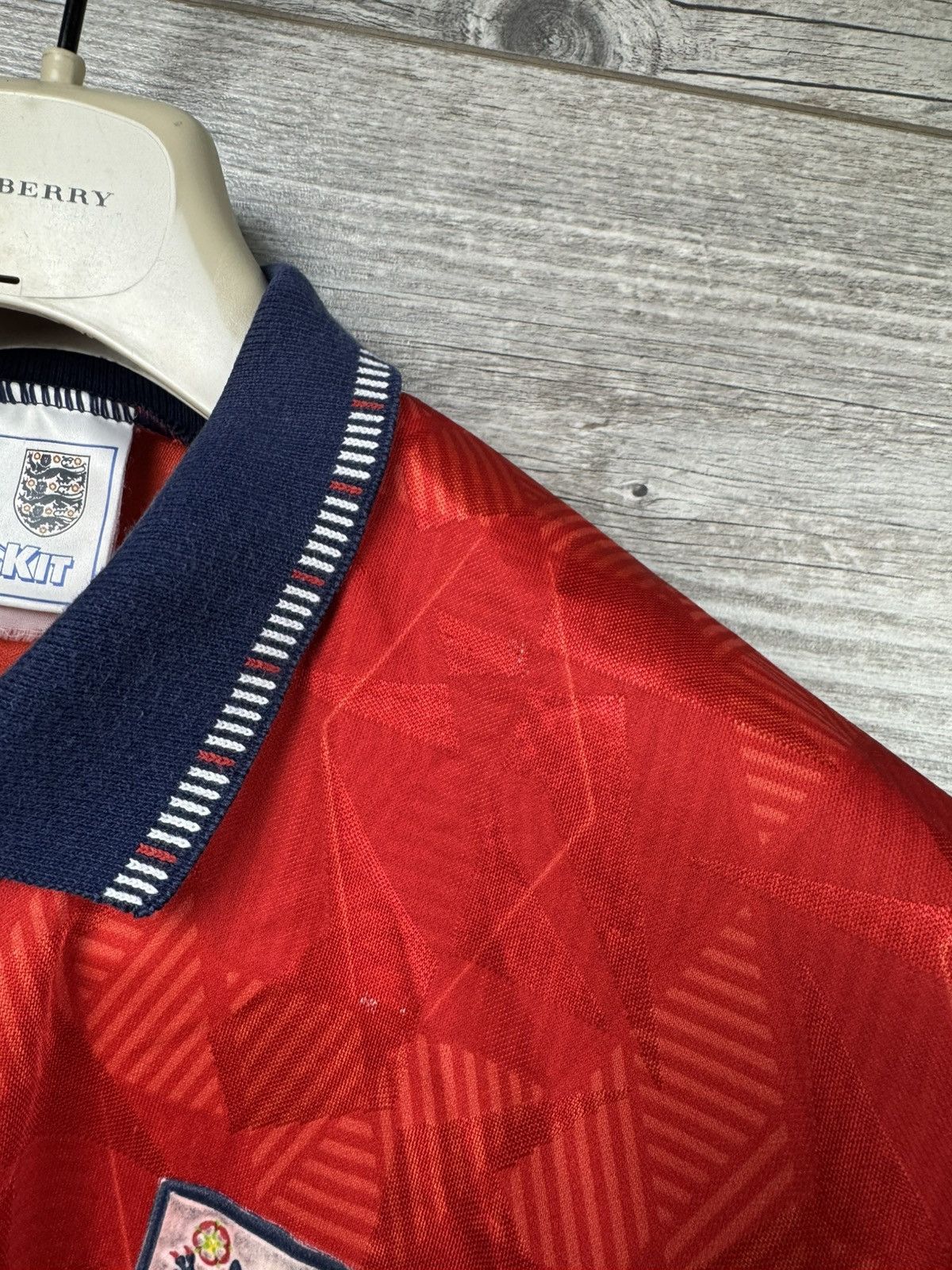 Umbro ARCHIVE RARE ENGLAND 1990-1992 ORIGINAL VTG JERSEY Size L Size US L / EU 52-54 / 3 - 7 Thumbnail