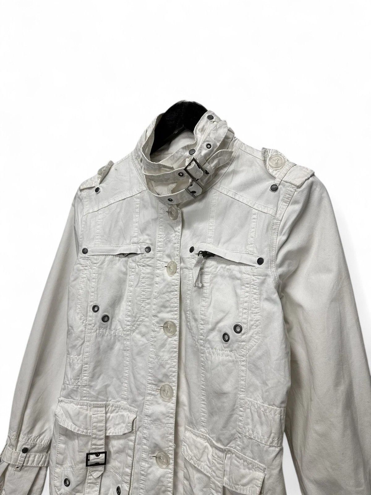 If Six Was Nine Garcia white jacket minimal classic spring casual style Size US XS / EU 42 / 0 - 3 Thumbnail