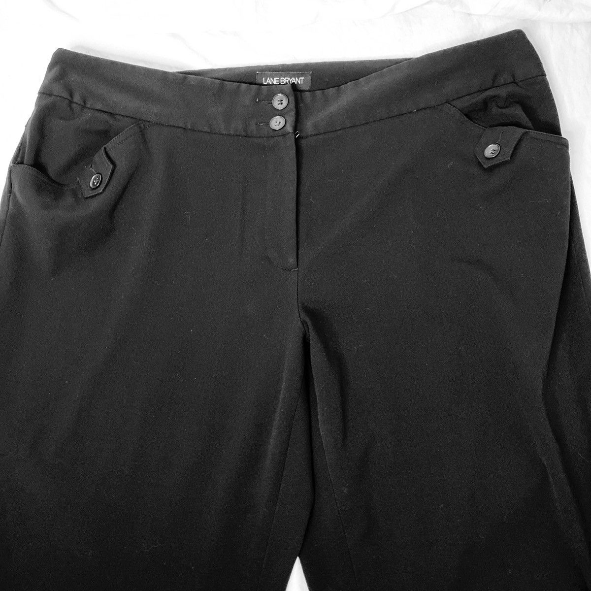 Other Lane Bryant Dress Pants Women's Black Sz 22 Career EUC Size 22" - 3 Thumbnail