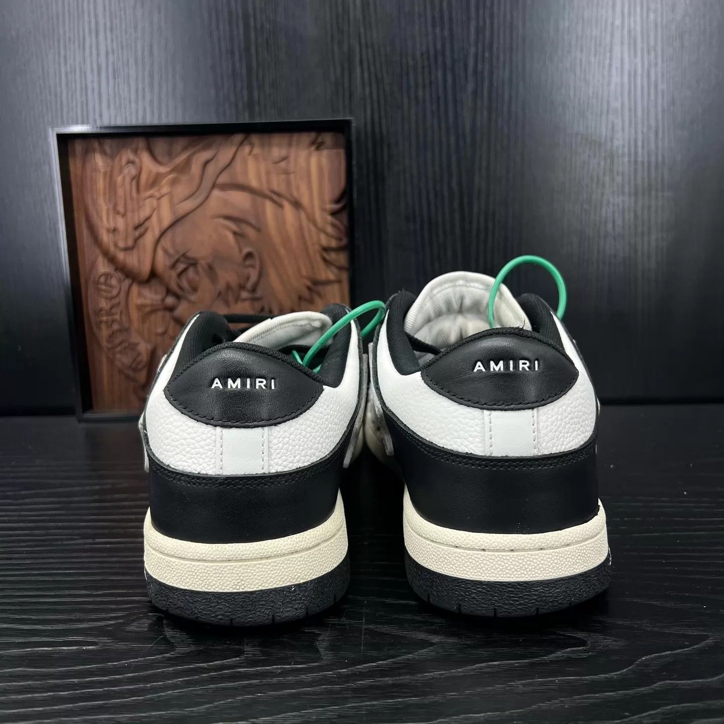 Amiri Amiri Black & White Bone Runner 43 Box Size US 10 / EU 43 - 5 Thumbnail