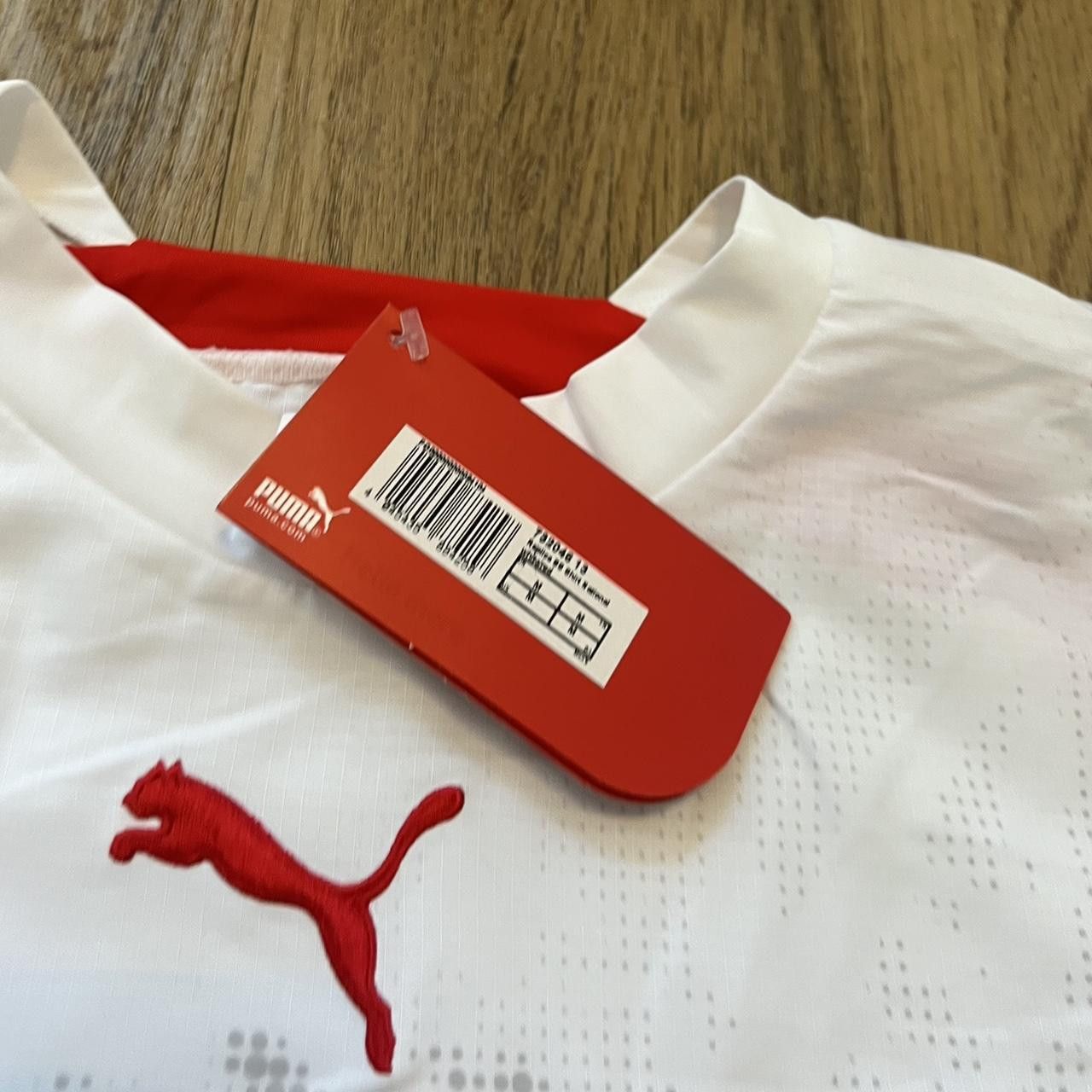 Puma 2006-08 Poland PUMA Home Football Shirt y2k 2000s BNWT Size US M / EU 48-50 / 2 - 4 Thumbnail