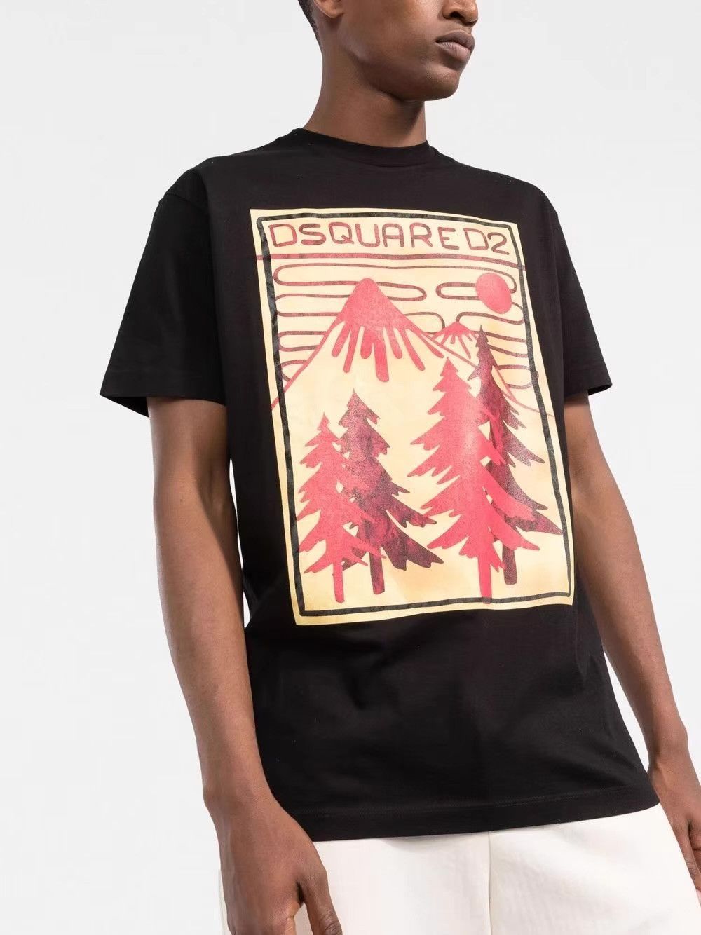 Dsquared2 DSquared2 (D2) black T-shirt, Size US M / EU 48-50 / 2 - 1 Thumbnail