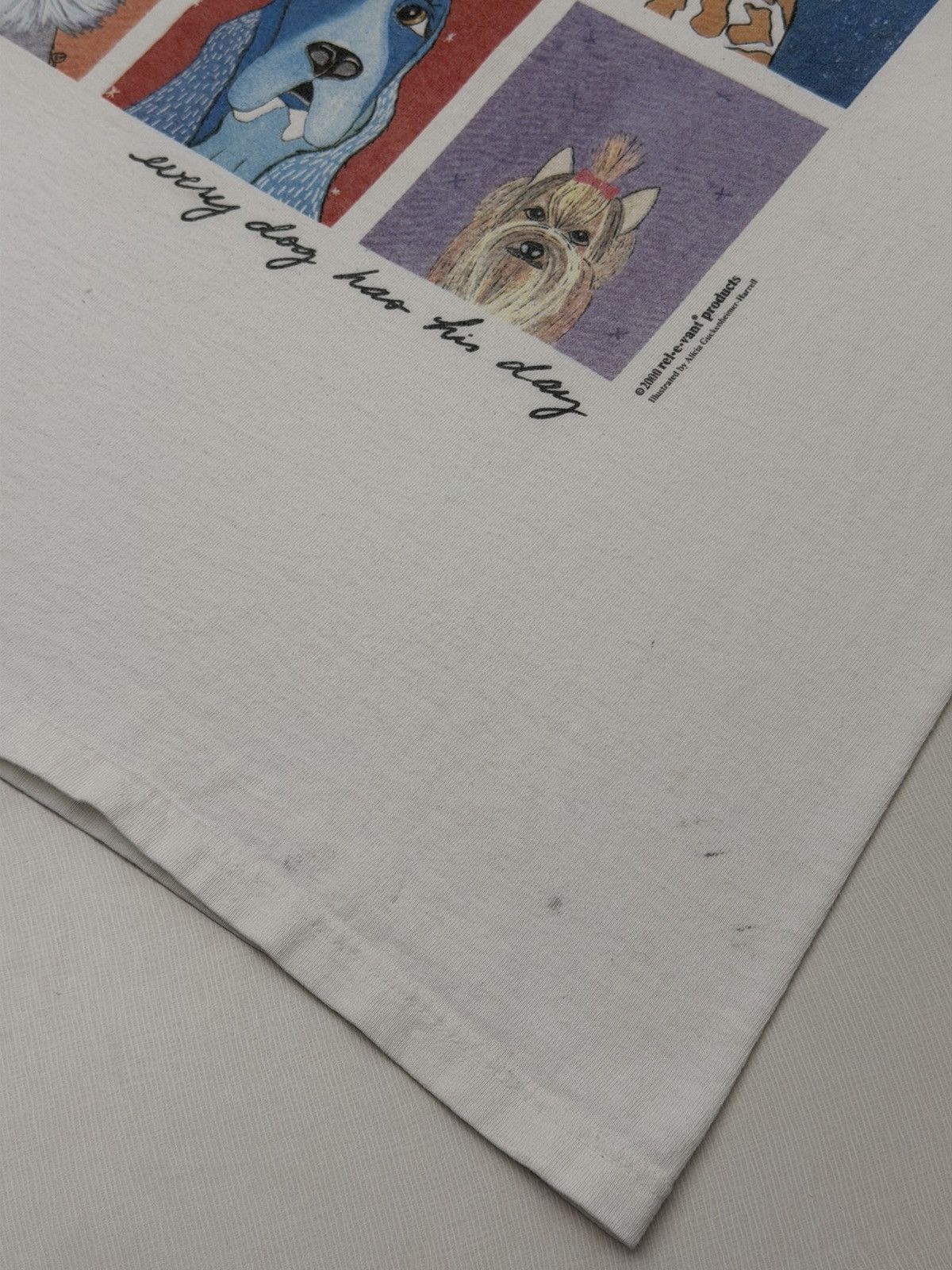 Vintage Vintage 2000 Rel-e-vant Products “Every Dog Has His Day” Art Size US XL / EU 56 / 4 - 11 Thumbnail