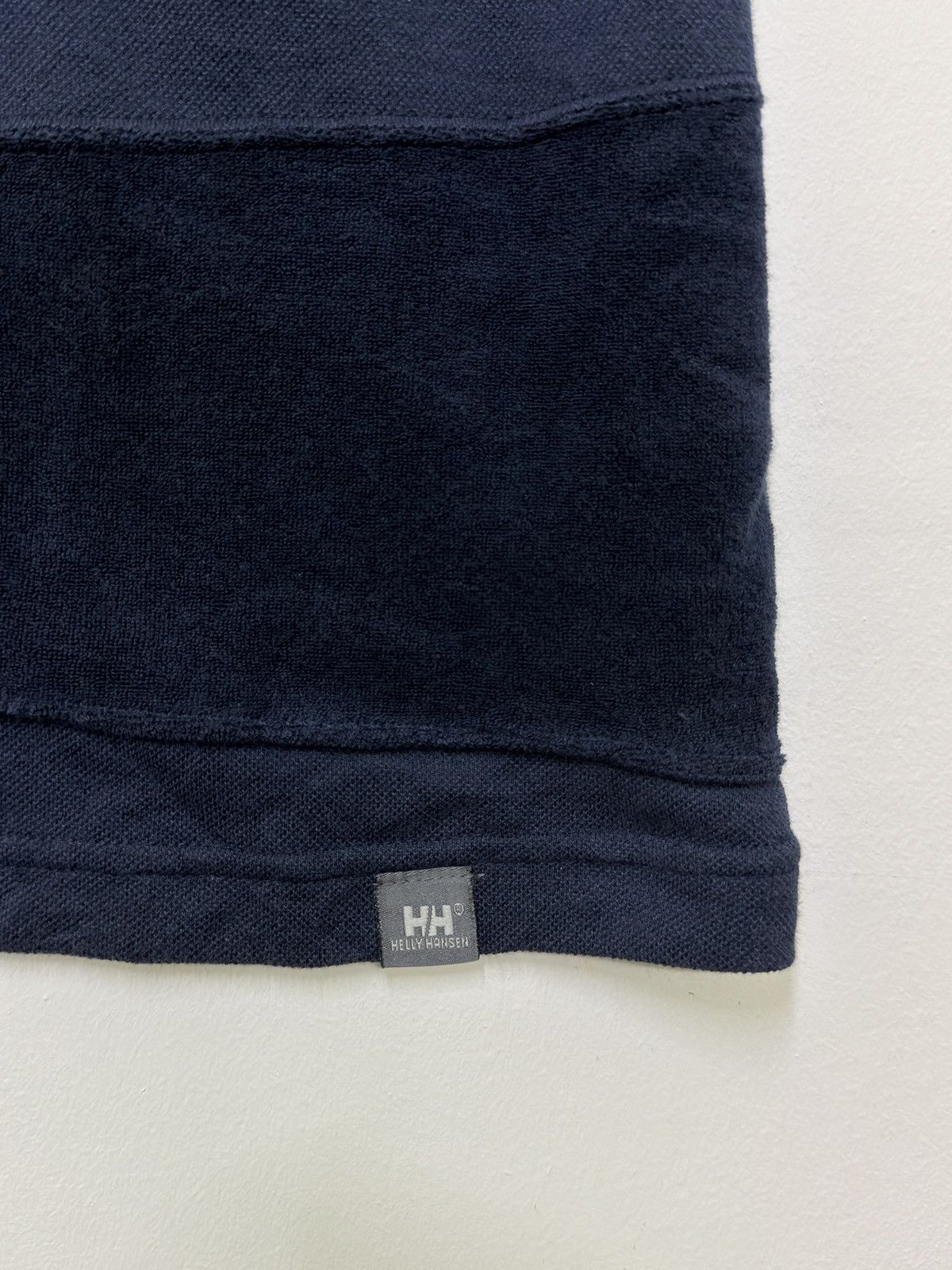 Helly Hansen Vintage Helly Hansen Patchwork Stripe Textured Short Sleeve Size US M / EU 48-50 / 2 - 8 Thumbnail