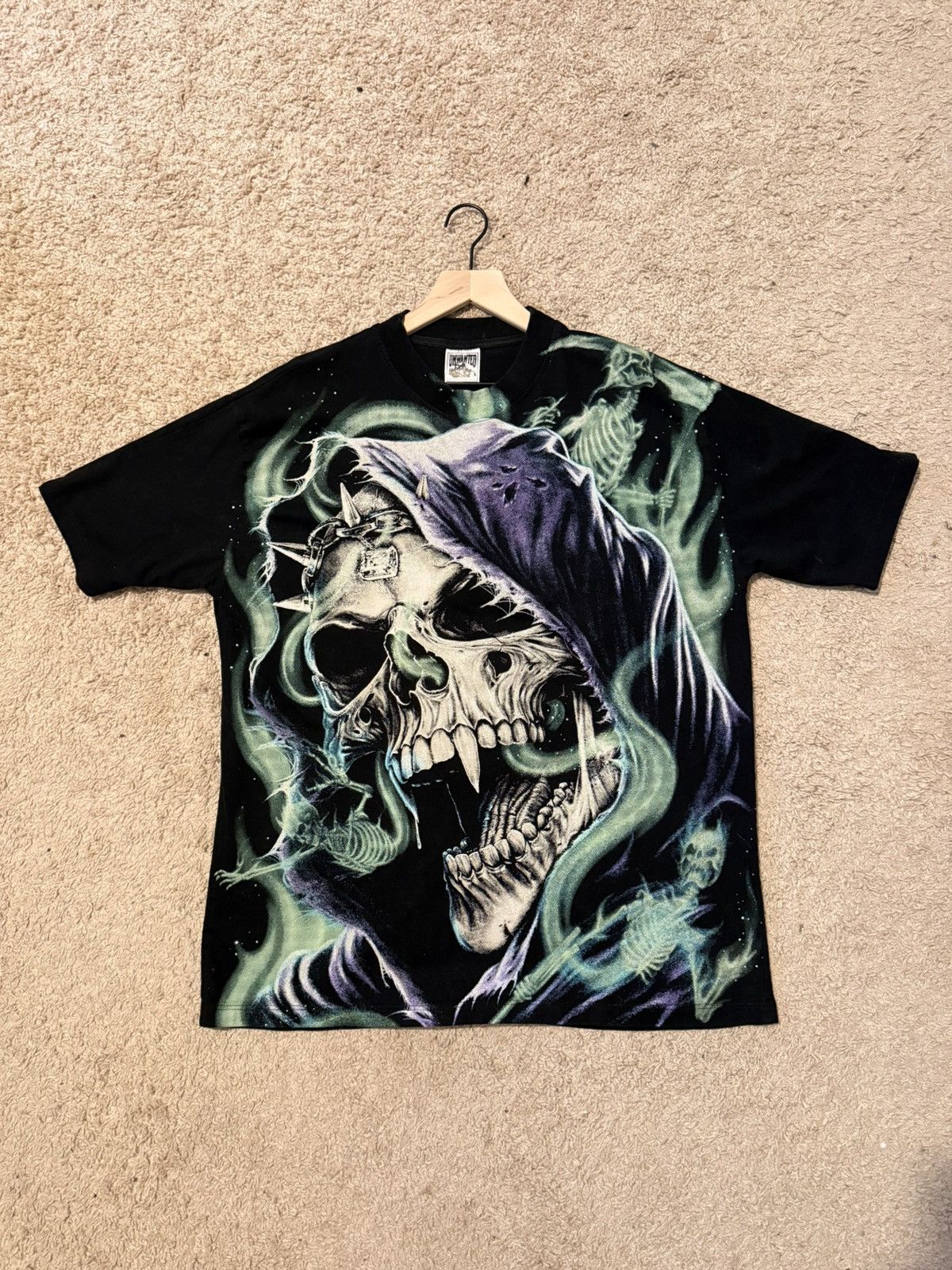 Unwanted UNWANTEDCOLLECTION PHANTOM ALL OVER PRINT TEE Size US XL / EU 56 / 4 - 1 Thumbnail