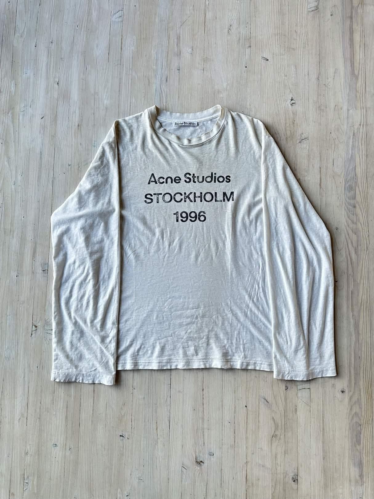 Acne Studios Acne Studios 1992 Stockholm Longsleeve Size US S / EU 44-46 / 1 - 1 Thumbnail