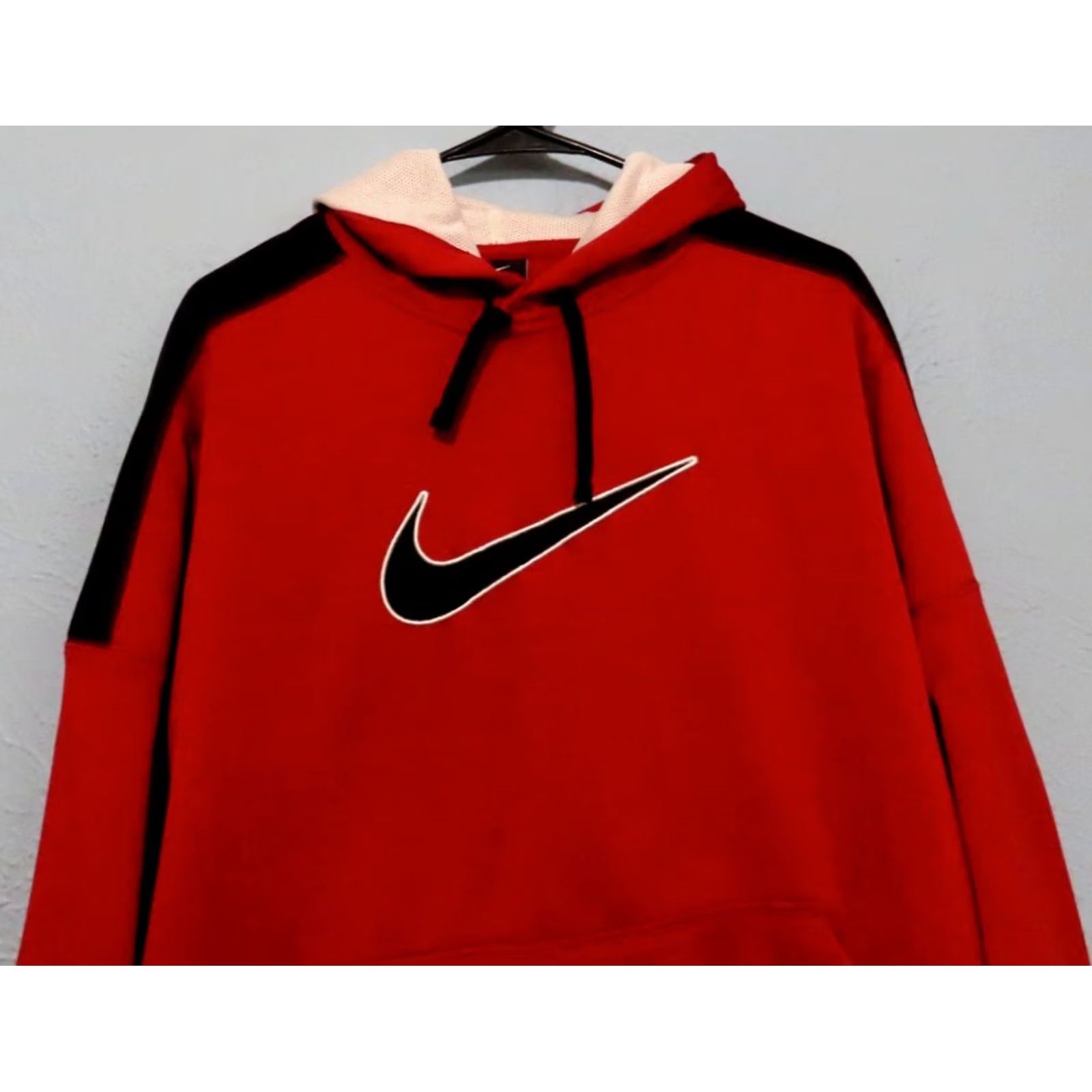 Nike Nike Therma-FIT Hoodie Mens M Red Swoosh Pullover 438734-648 Long Sleeve Crew Neck Sportswear Nike Sportswear Pullover Size US M / EU 48-50 / 2 - 3 Thumbnail