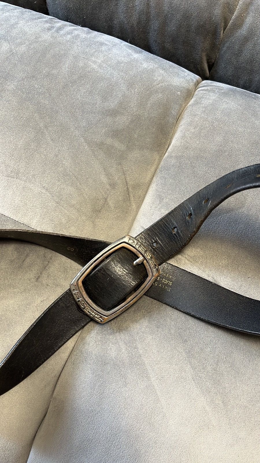 Diesel × Vintage Vintage strong metal Diesel belt Size ONE SIZE - 2 Thumbnail
