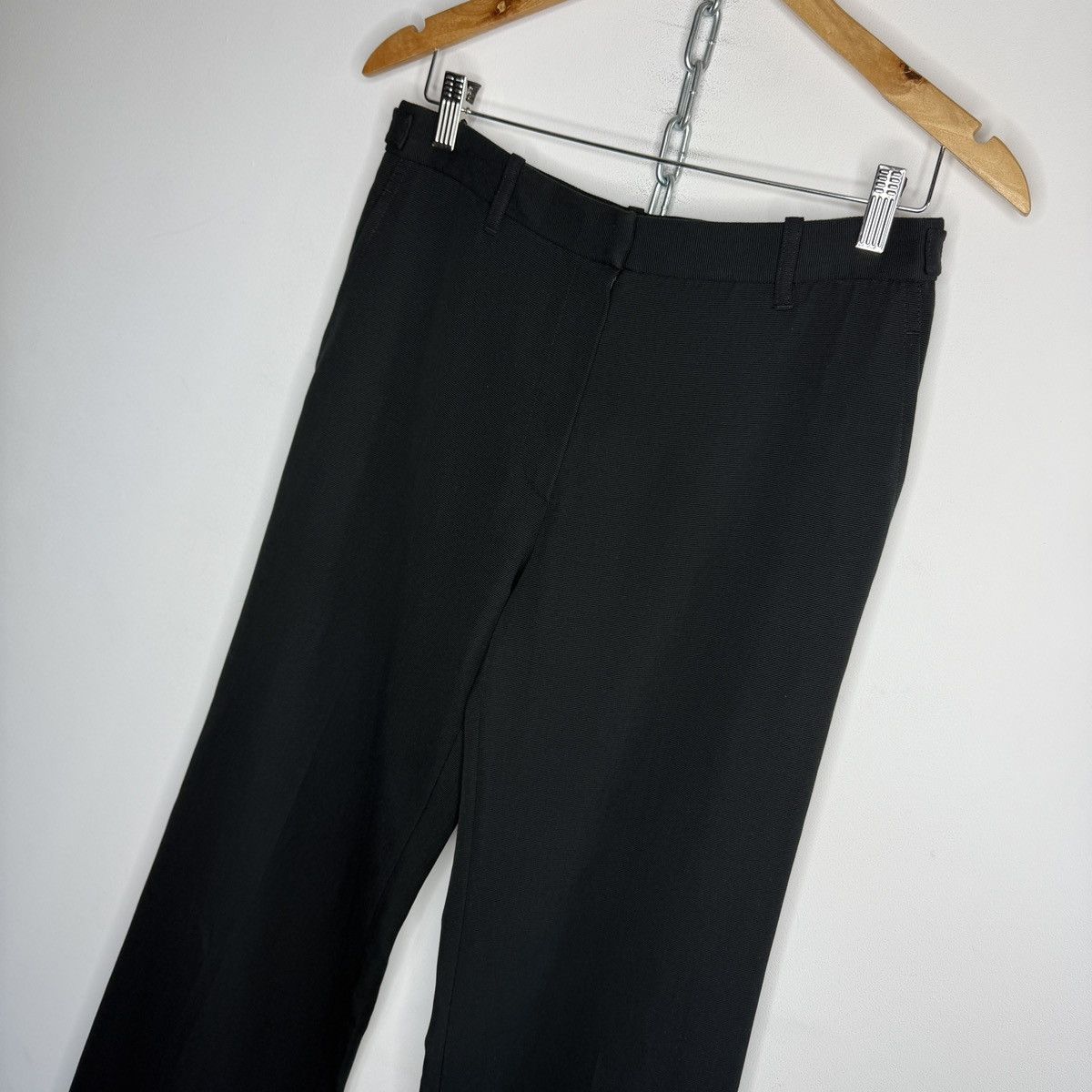 Ann Demeulemeester Ann Demeulemeester Trousers Flared Smart Vintage Archive Size 27" / US 4 / IT 40 - 5 Thumbnail