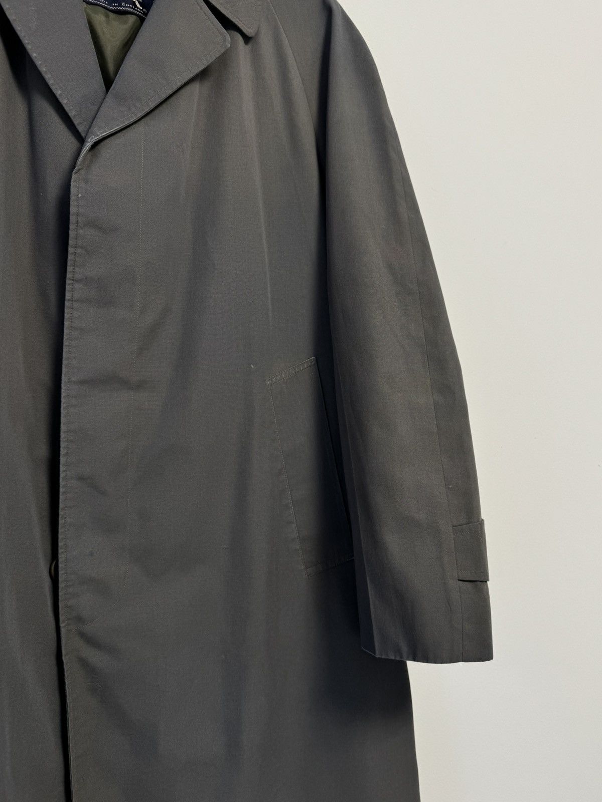 Burberry Prorsum Burberrys Prorsum Vintage Trench Coat Olive Green Mac Jacket Size US M / EU 48-50 / 2 - 7 Thumbnail