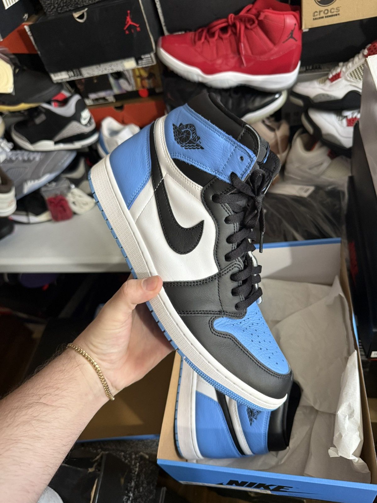 Jordan Brand Jordan retro 1 unc toe sz 13 Size US 13 / EU 46 - 1 Thumbnail