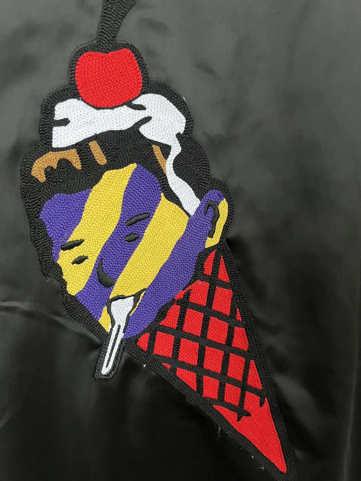 Billionaire Boys Club × Icecream Vintage Y2K Icecream Varsity Flame Jacket Size US M / EU 48-50 / 2 - 7 Thumbnail