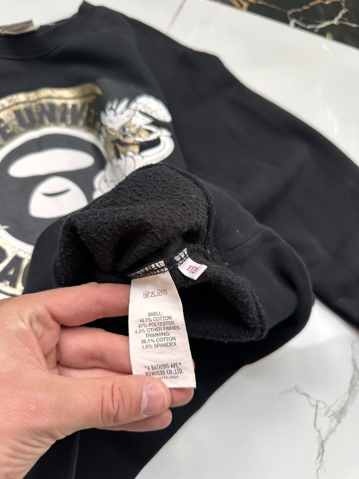 Aape × Vintage AAPE X DRAGONBALL VINTAGE BIG LOGO STREETWEAR SWEATSHIRT Size US M / EU 48-50 / 2 - 10 Thumbnail