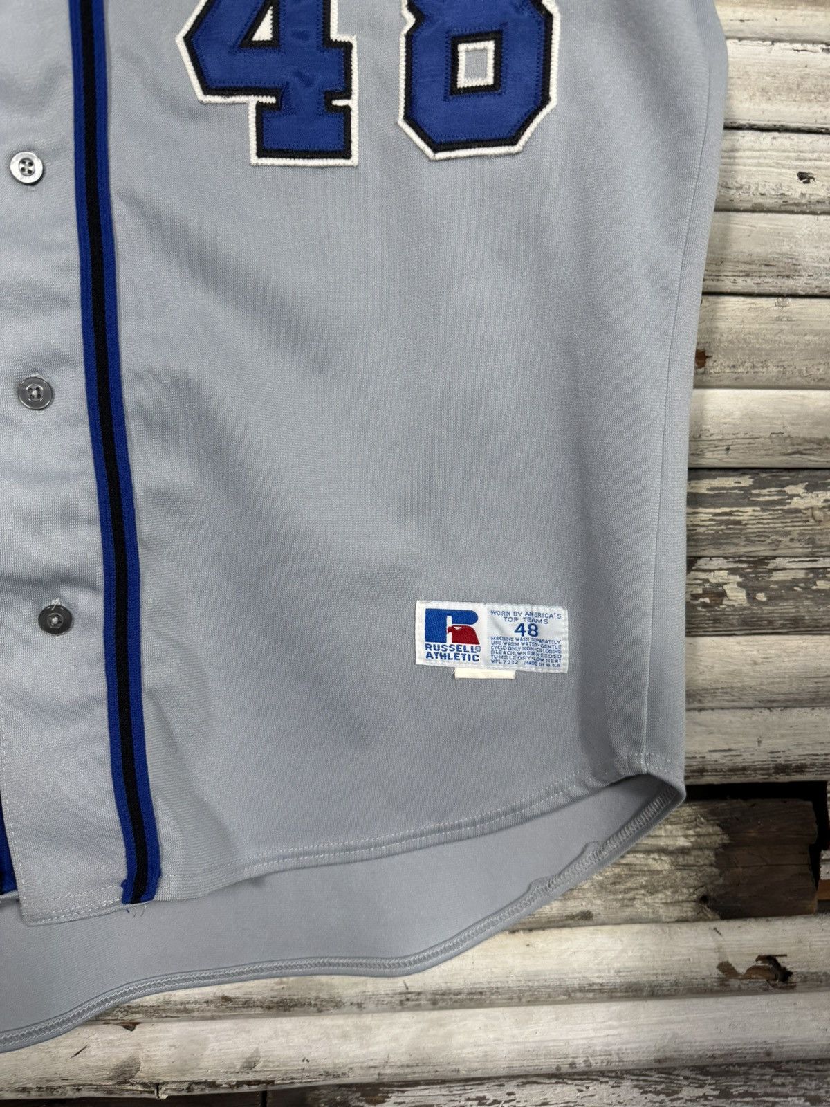 Russell Athletic × Vintage Vintage Kansas City Royals Russell Jersey Size US XL / EU 56 / 4 - 4 Thumbnail