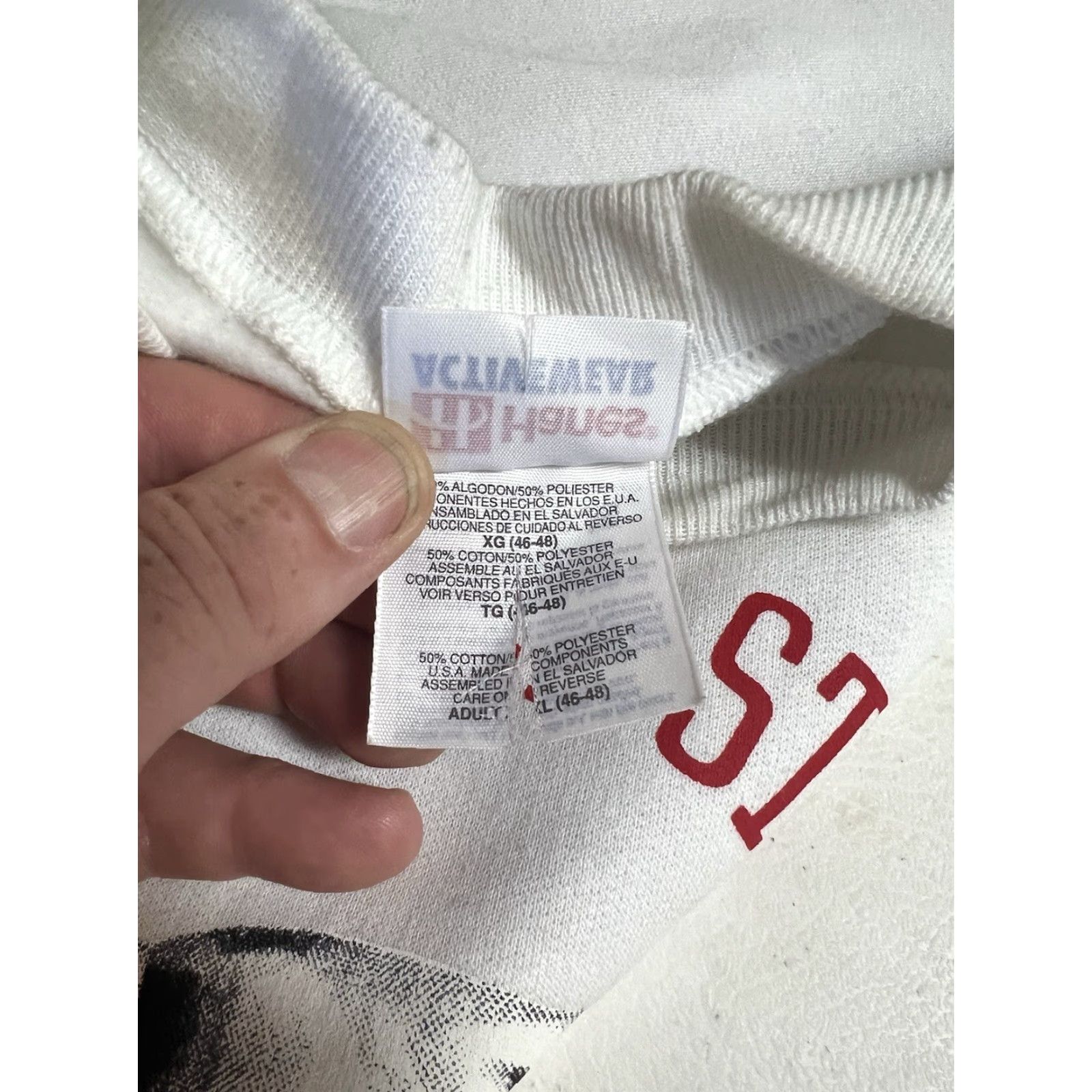 Hanes VINTAGE New Jersey State Firemen’s Convention Sweatshirt White XL Dalmatian 1997 90s Fireman Animals Dog Hanes Pullover Unisex Adults Cotton Blend Size US XL / EU 56 / 4 - 4 Thumbnail