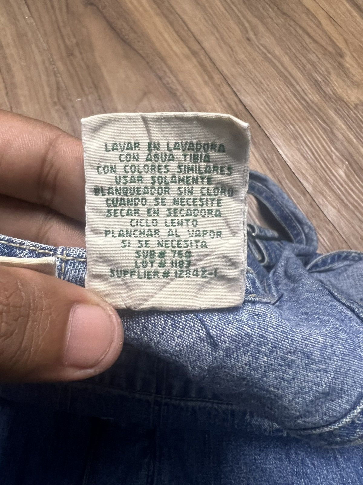 St. Johns Bay Vintage St. John's Bay (SJB) Denim Overalls - (42) Size US 37 - 10 Thumbnail