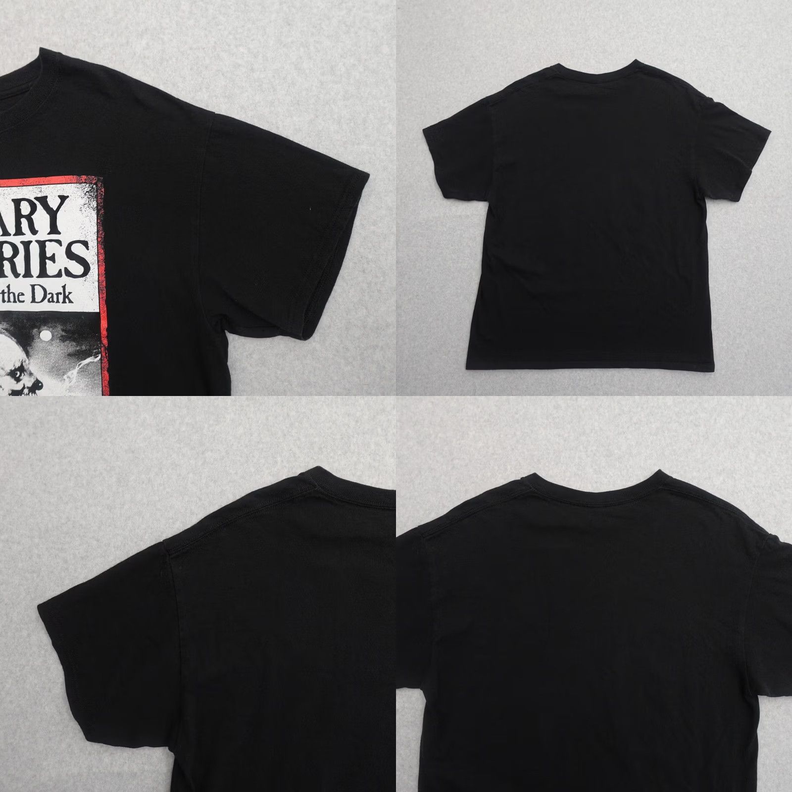 Vintage Scary Stories TShirt Adult Large Black Nike Shirt Mens Mens Size US L / EU 52-54 / 3 - 8 Thumbnail